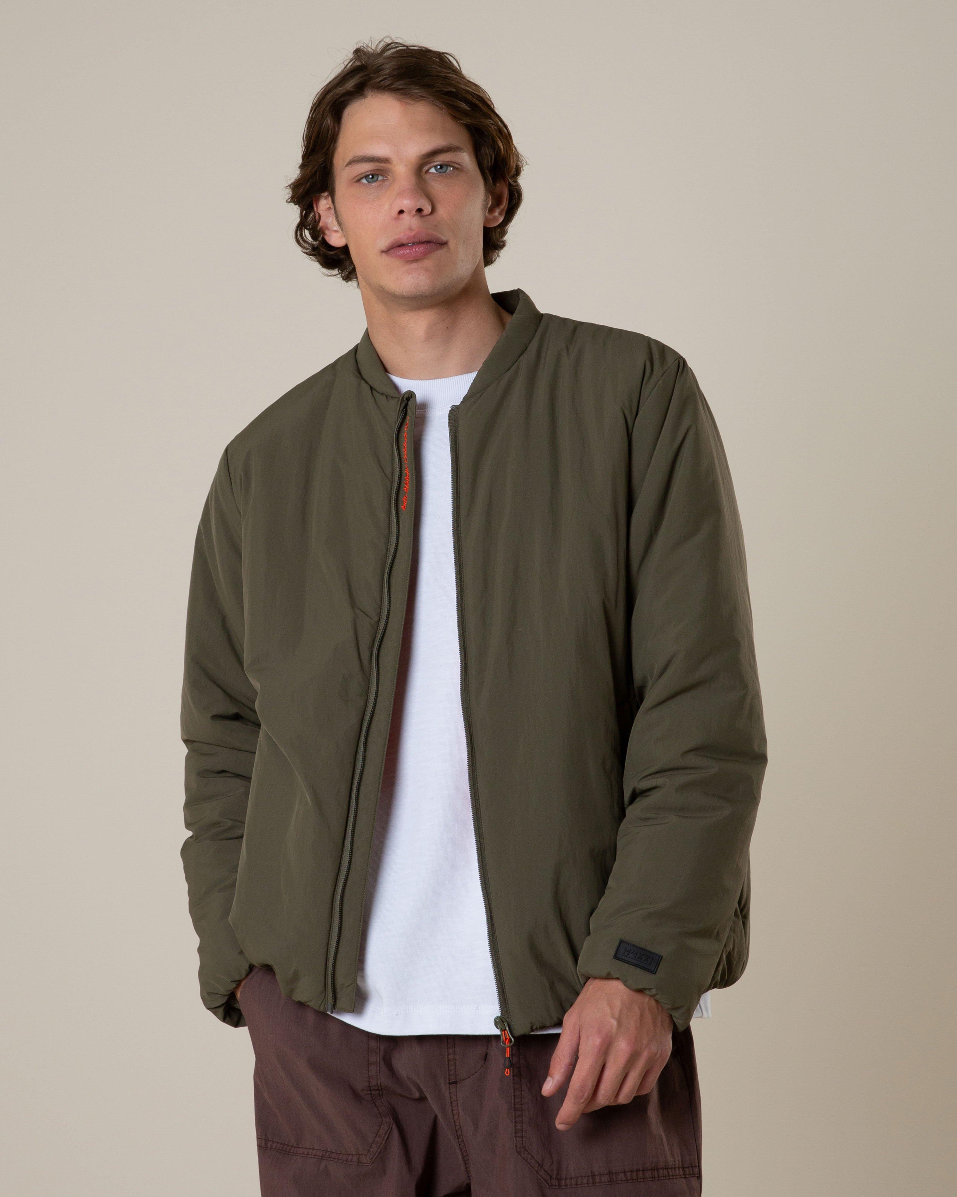 MMXXI Men's Zac Bomber Jacket -  Dark Olive