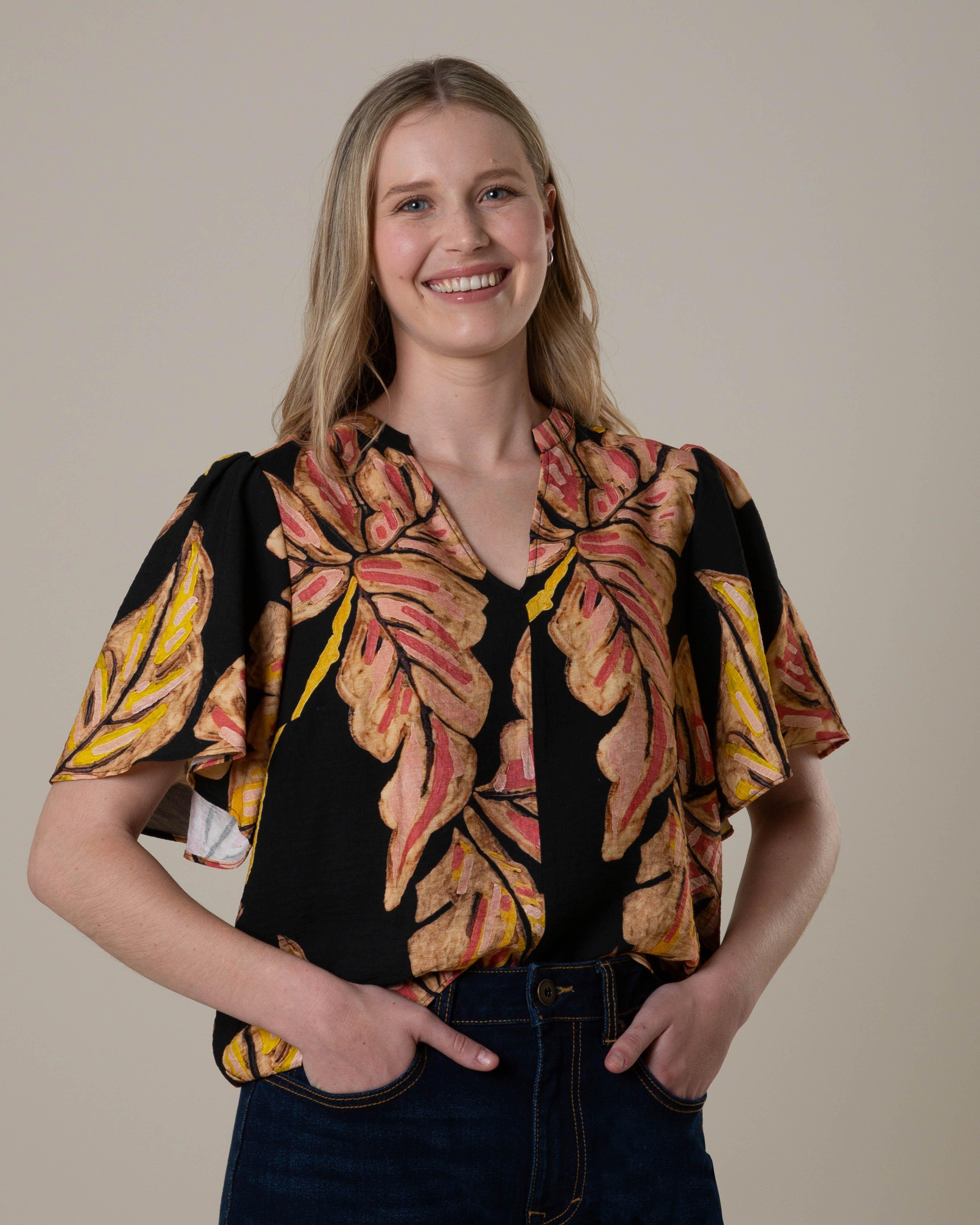 Old Khaki Women's Kamilla Printed Short-Sleeve Blouse -  Assorted