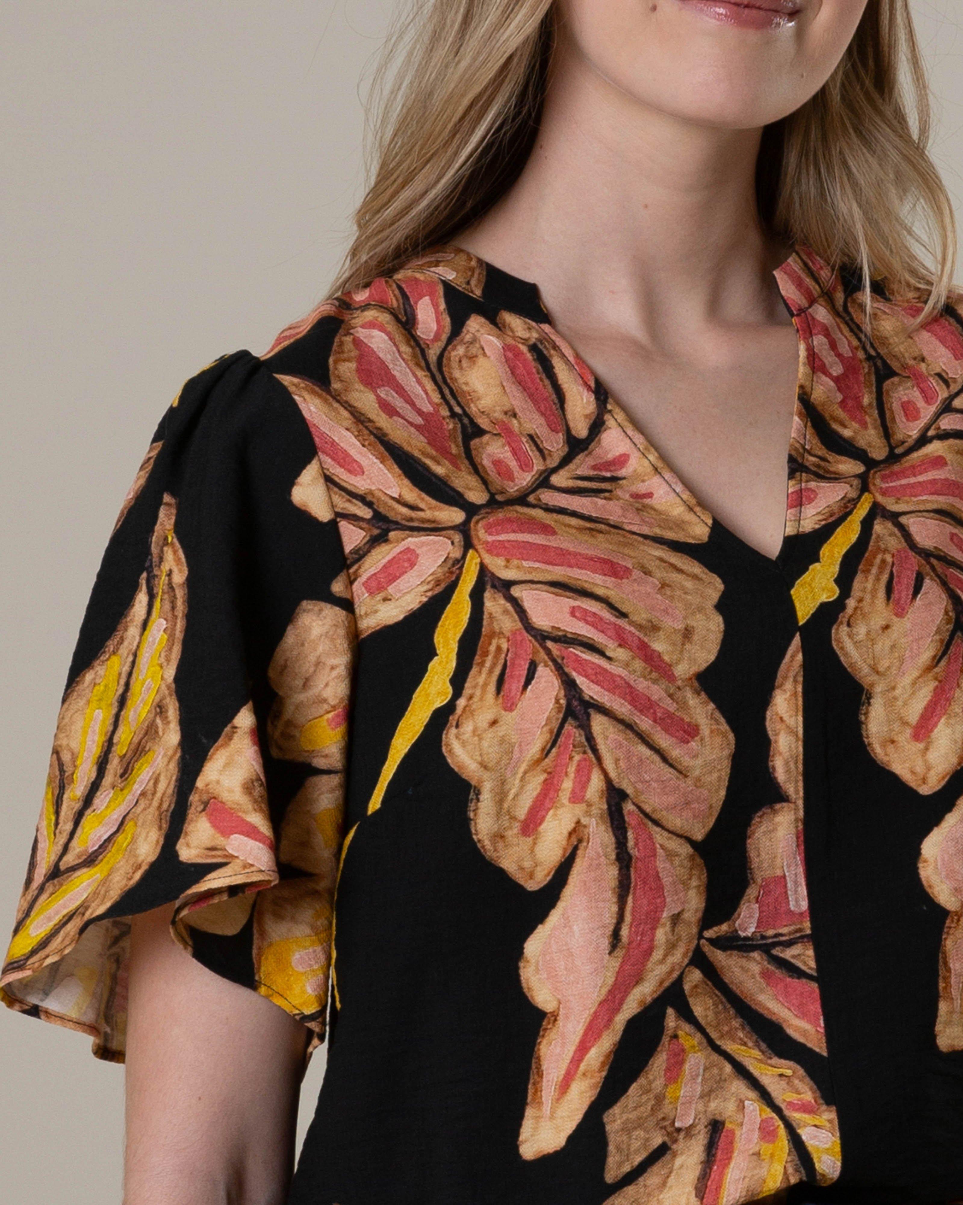 Old Khaki Women's Kamilla Printed Short-Sleeve Blouse | Cape Union