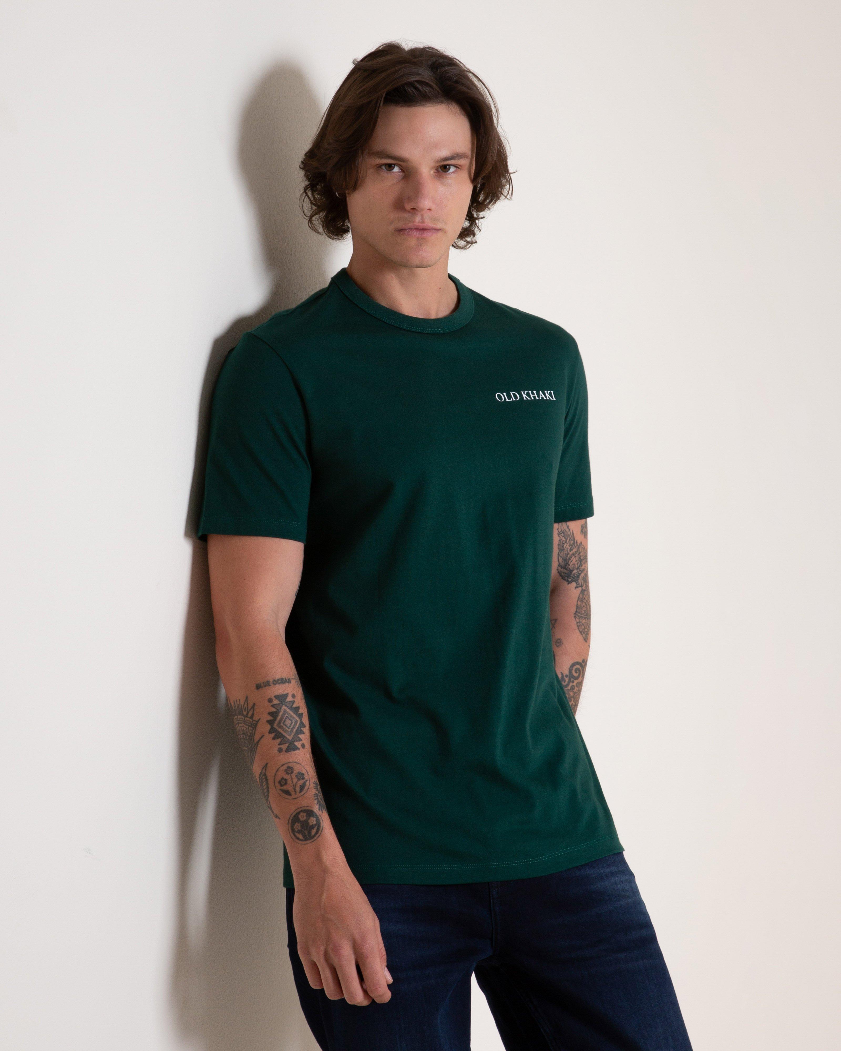 Old Khaki Men's Jameson Hero T-Shirt -  Dark Green