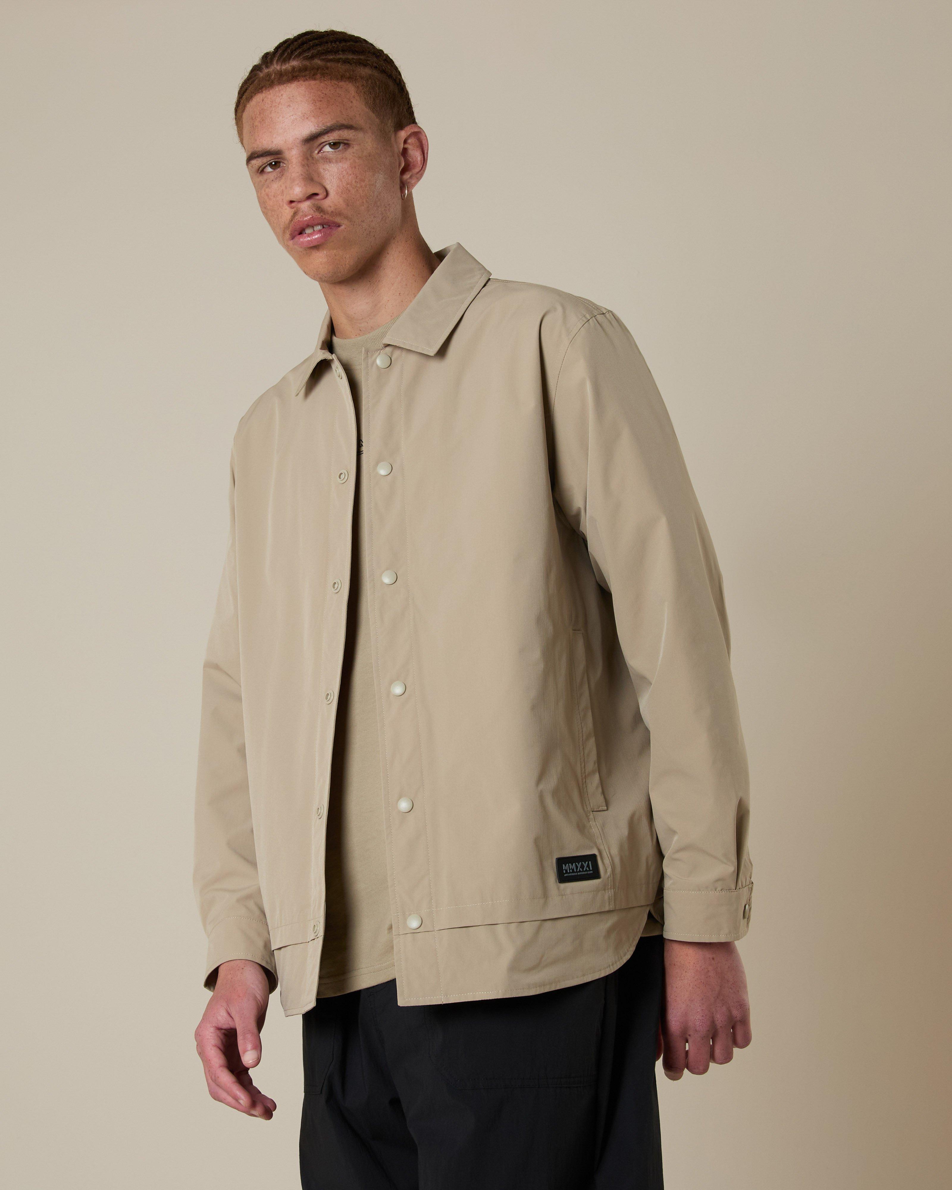 MMXXI Men's Xavier Shacket -  Grey