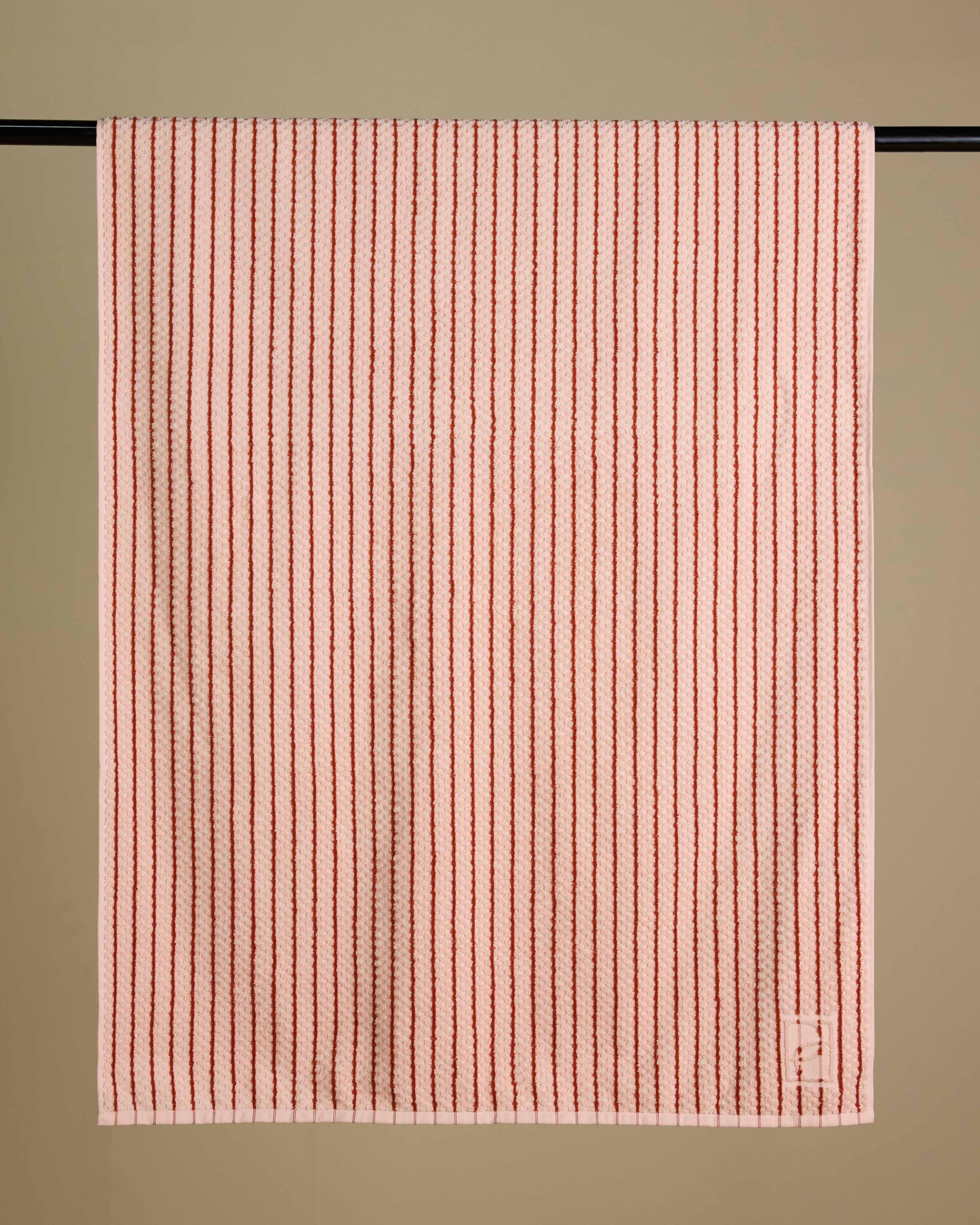 Sasha Bath Sheet -  Rust