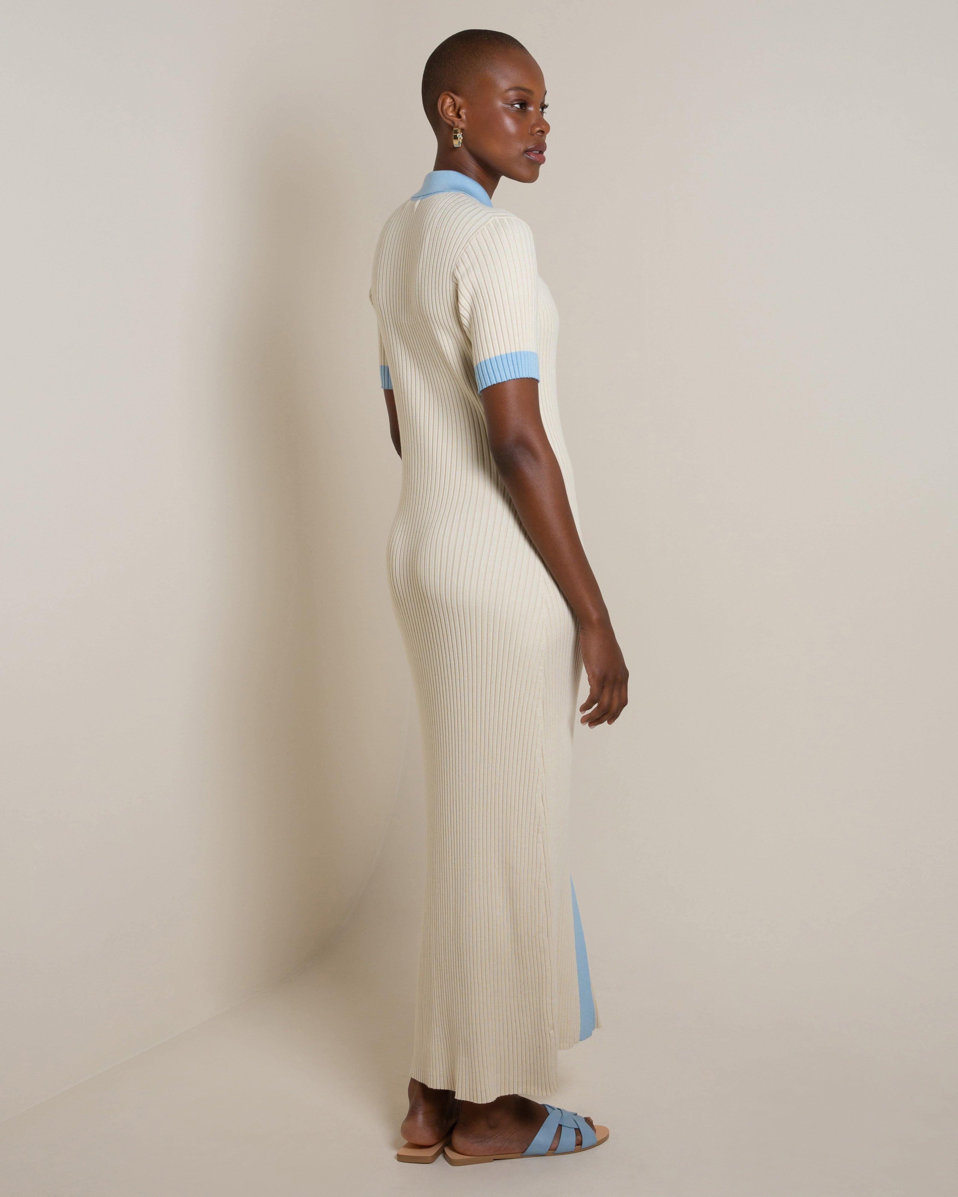 Azaria Two-Tone Knit Dress - Poetry Clothing Store
