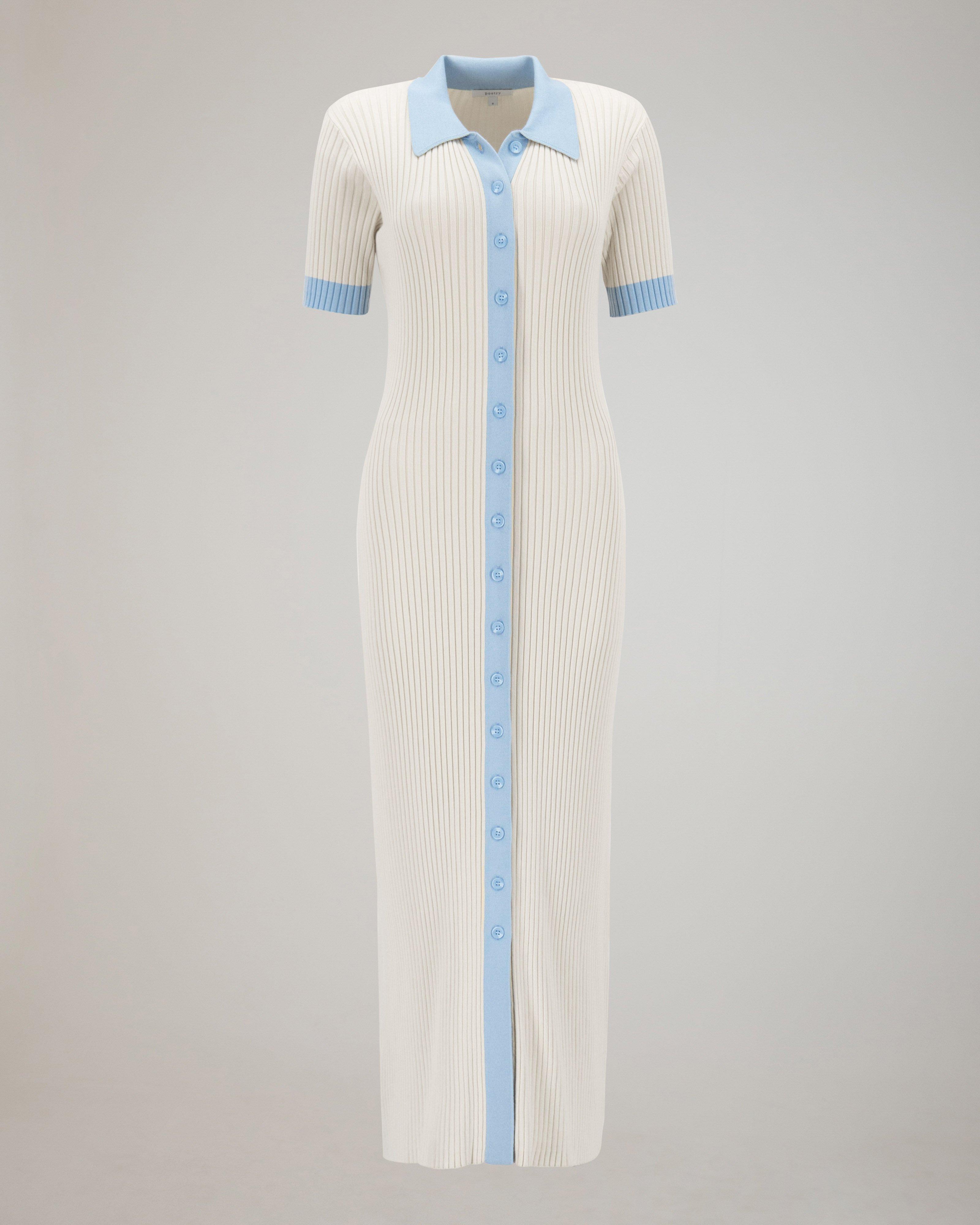 Azaria Two-Tone Knit Dress - Poetry Clothing Store