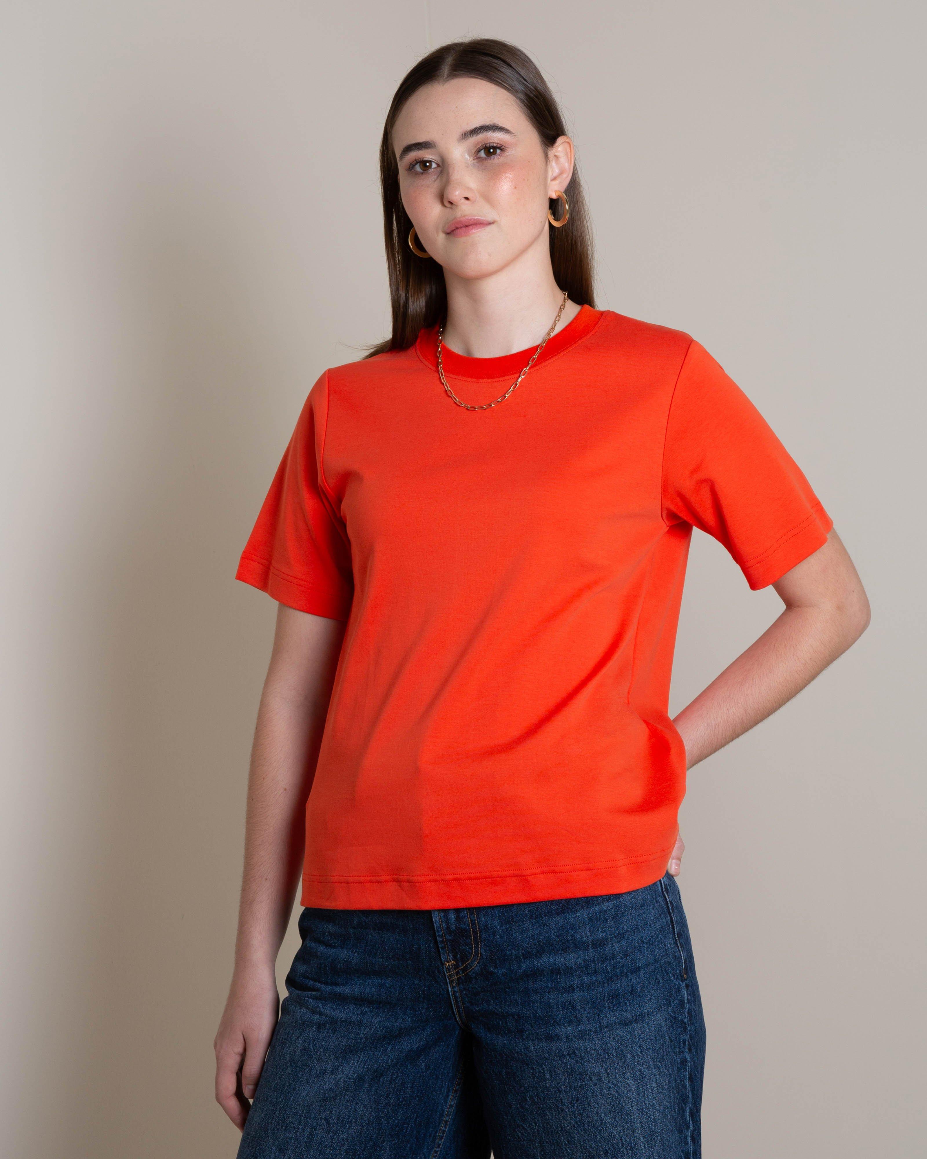 Emi Regular Tee -  Orange
