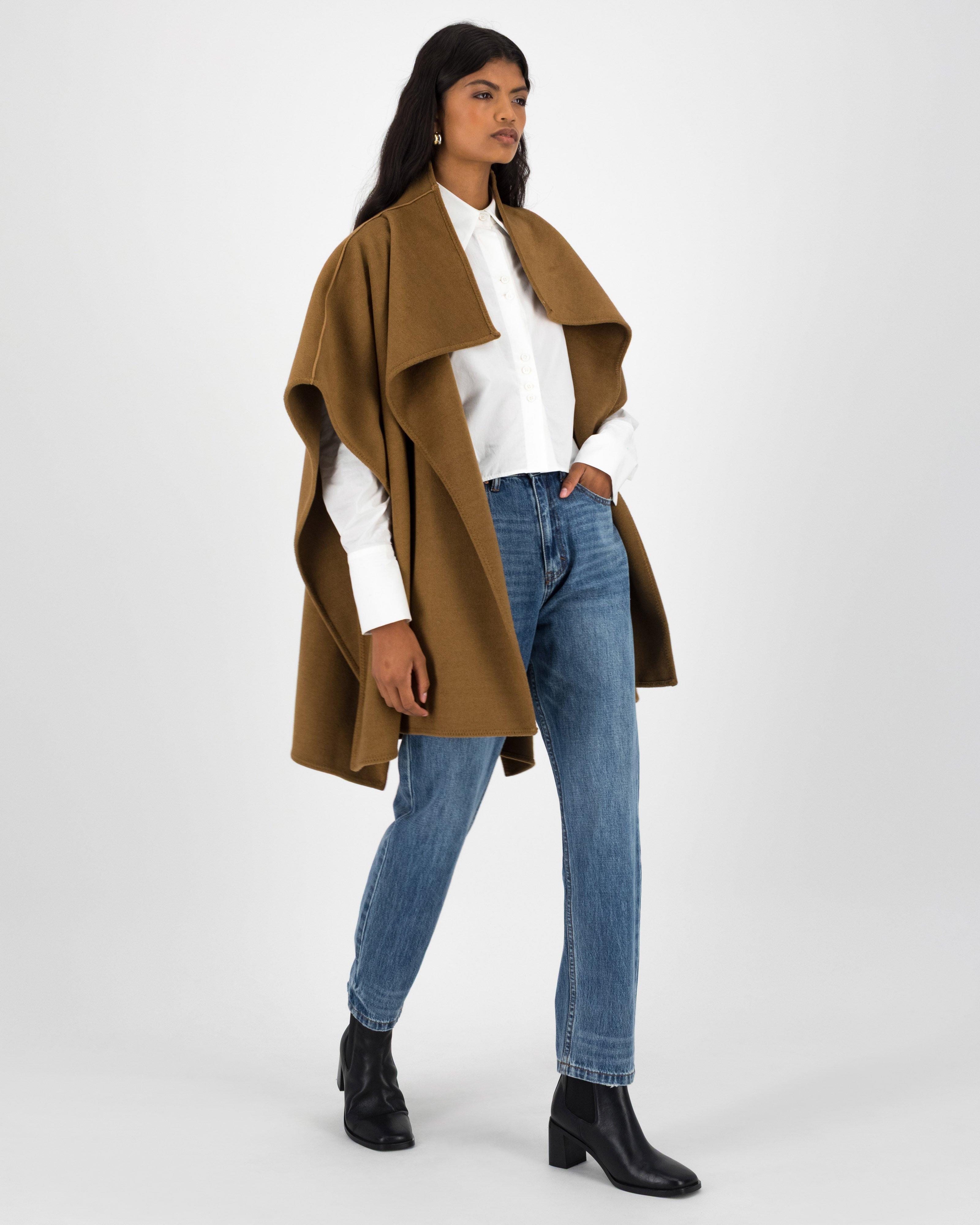 Zena Cape -  Camel