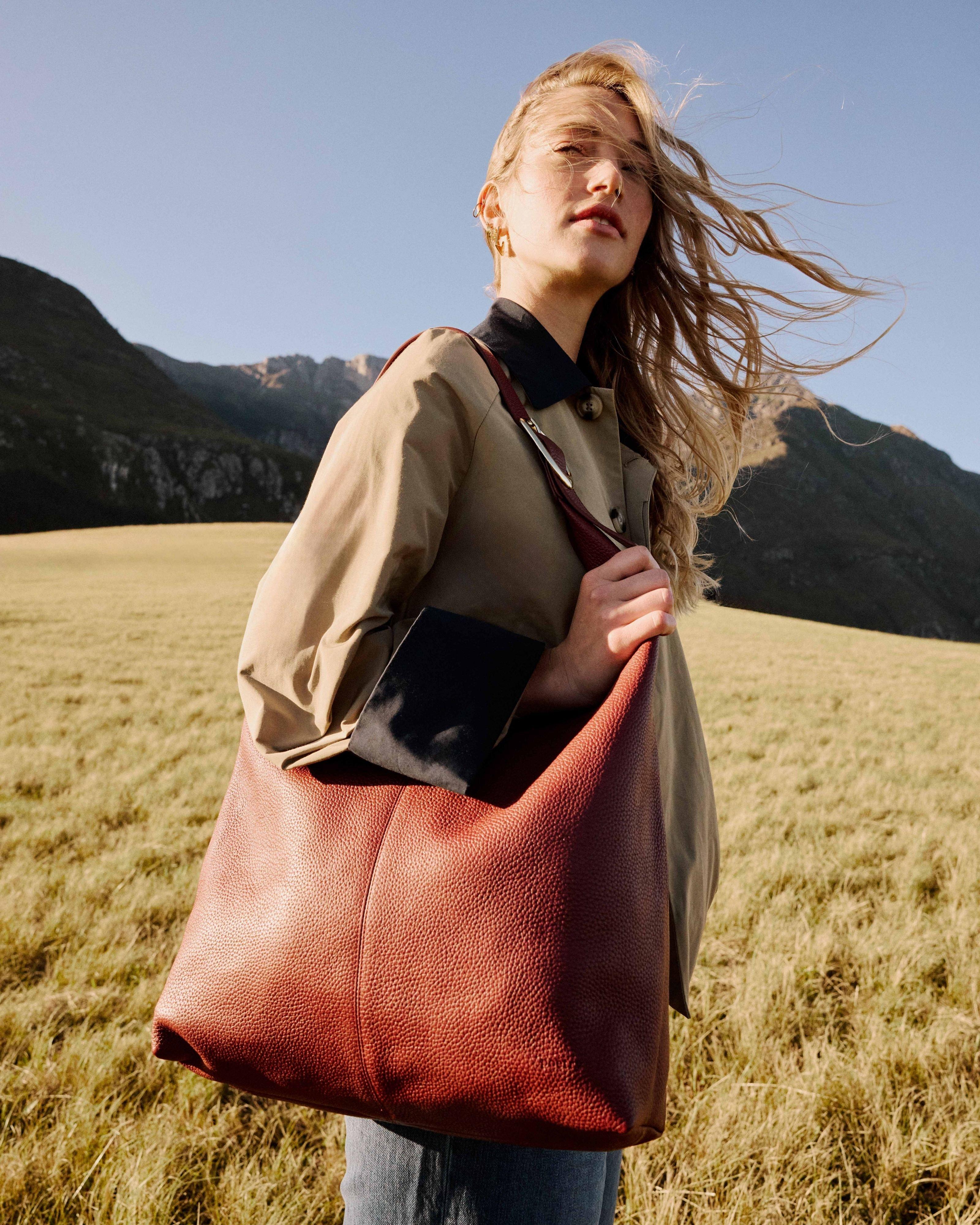Fiona Slouchy Bag -  Red