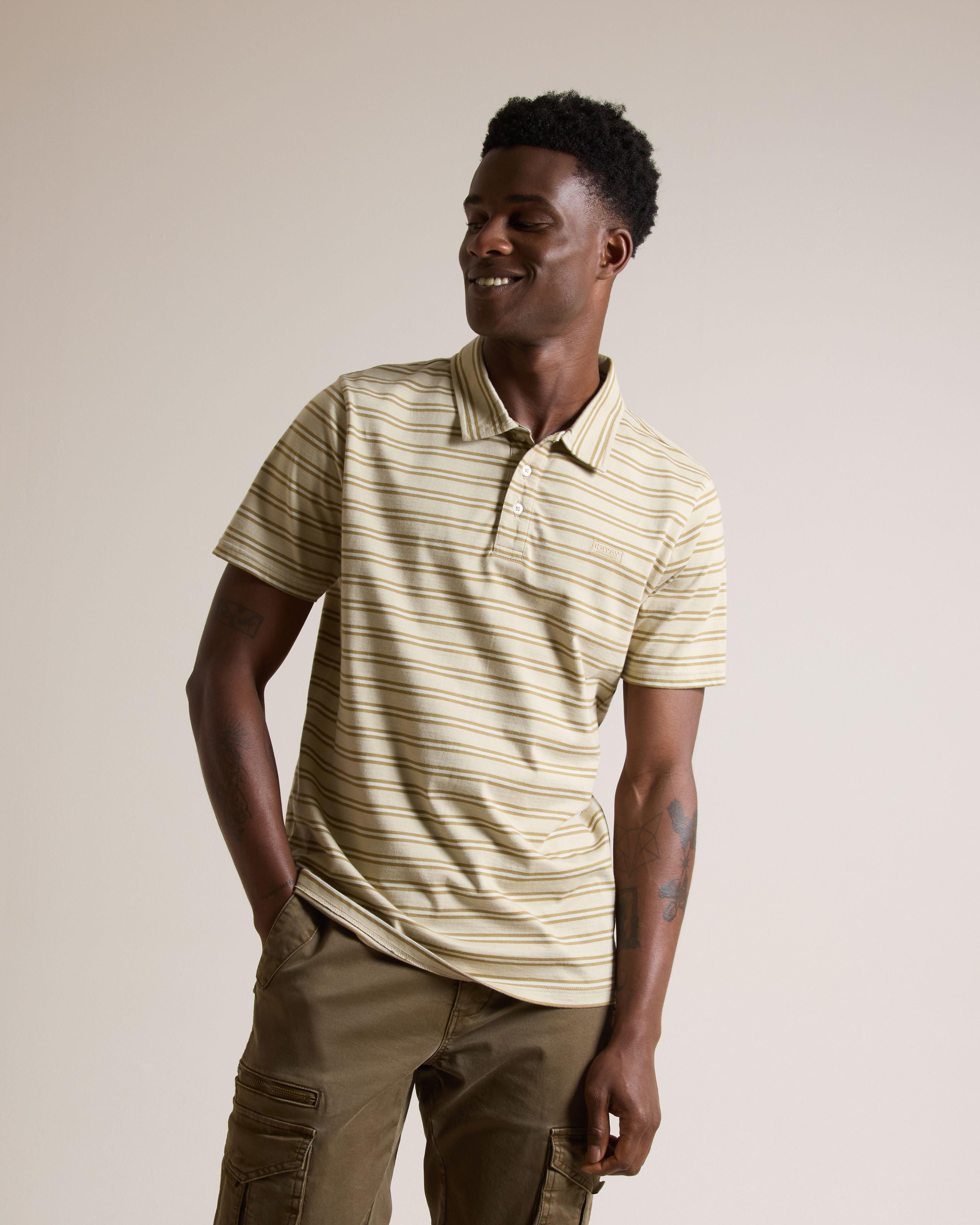 K-Way Elements Men's Simon Golfer -  Brown