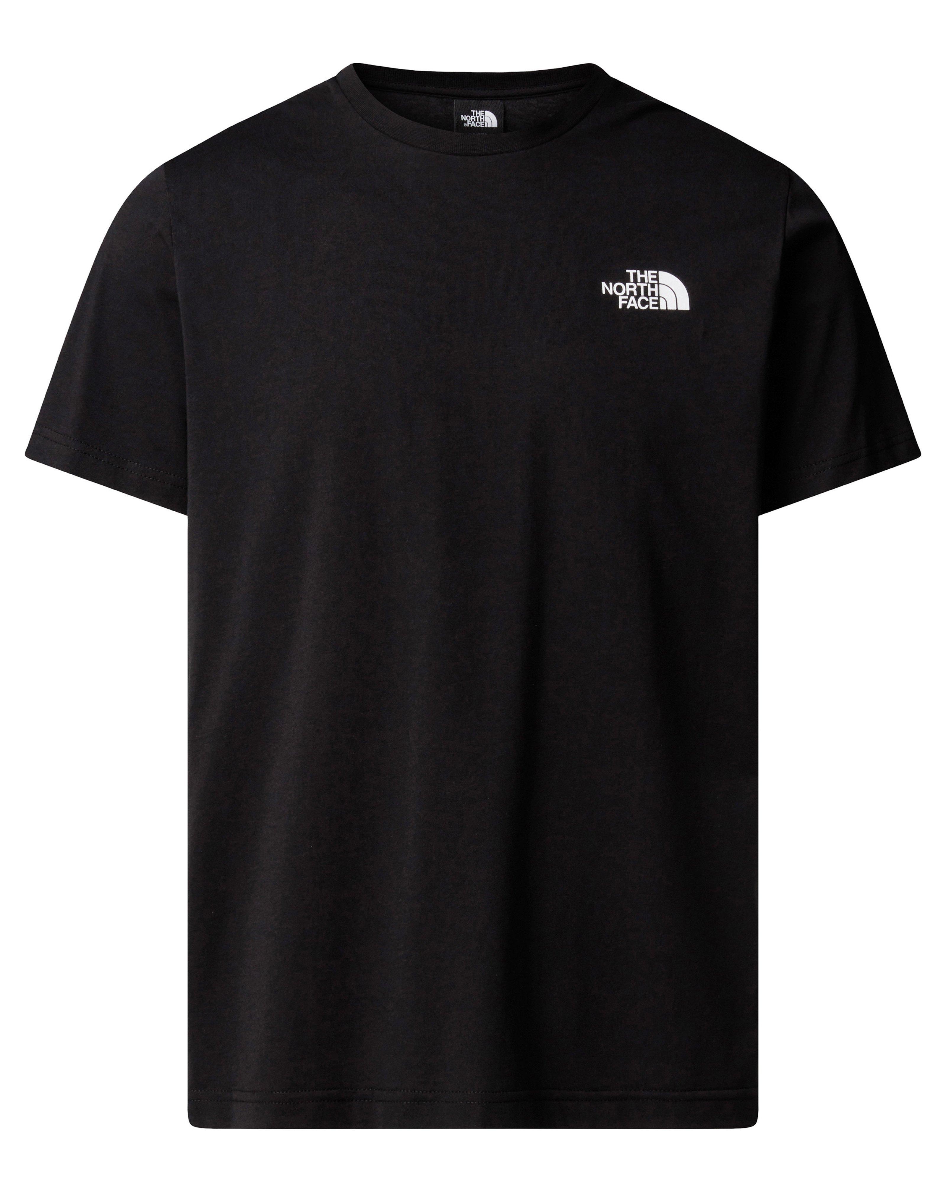 THE NORTH FACE Men's MOUNTAIN SKETCH Short Sleeve T-Shirt -  Black