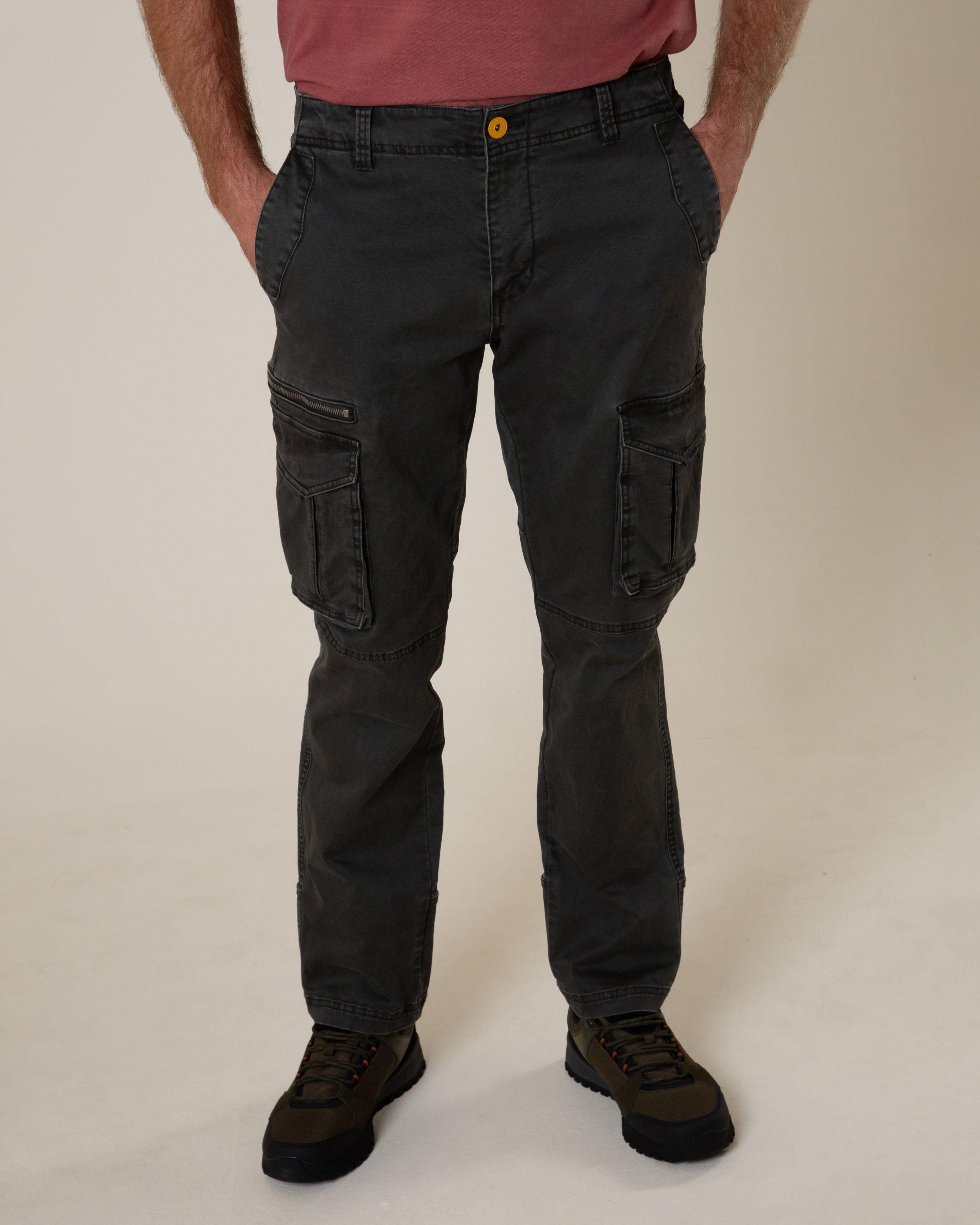 K-Way Elements Men's Jax Utility Workwear Pants -  Charcoal