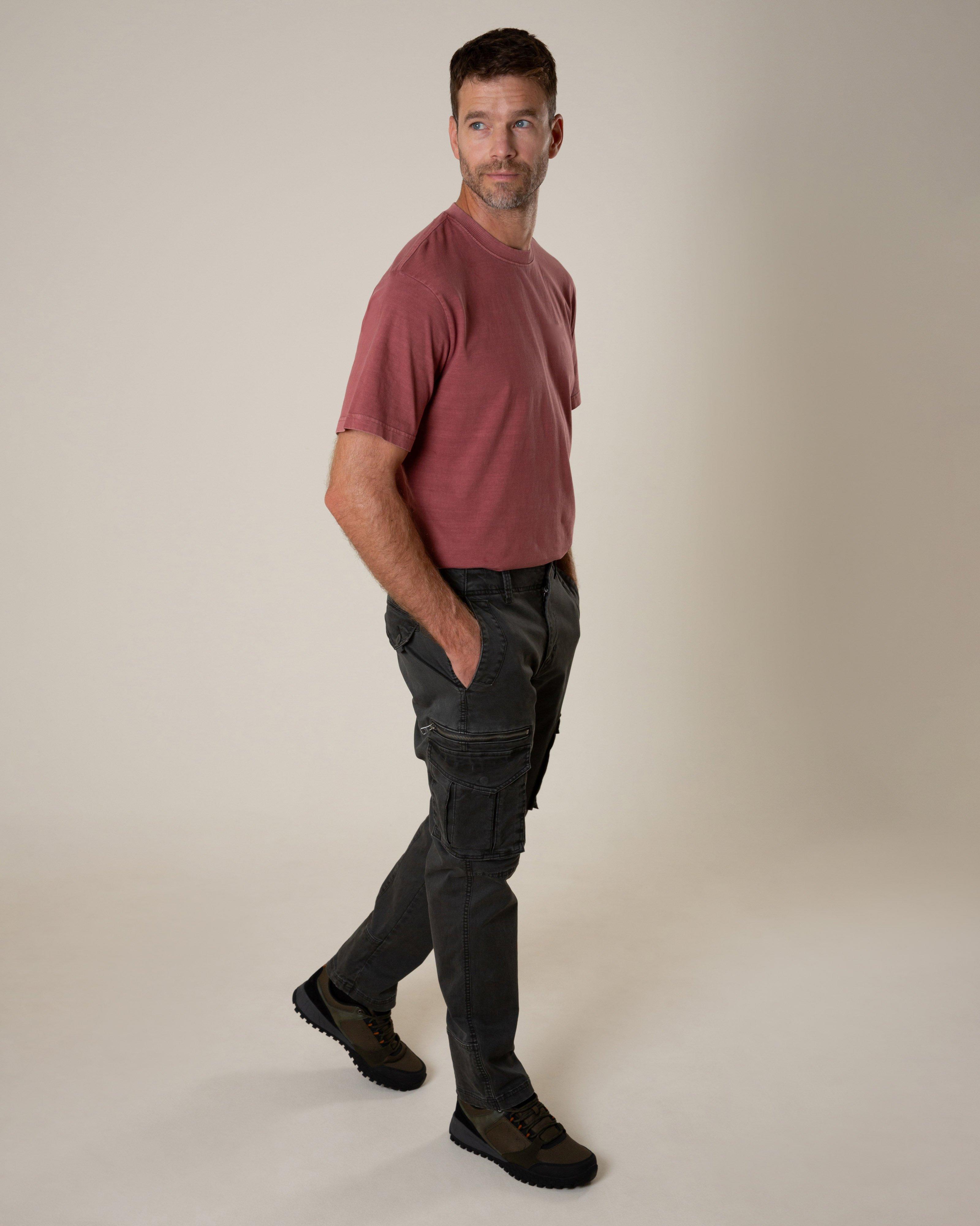 K-Way Elements Men's Jax Utility Workwear Pants -  Charcoal
