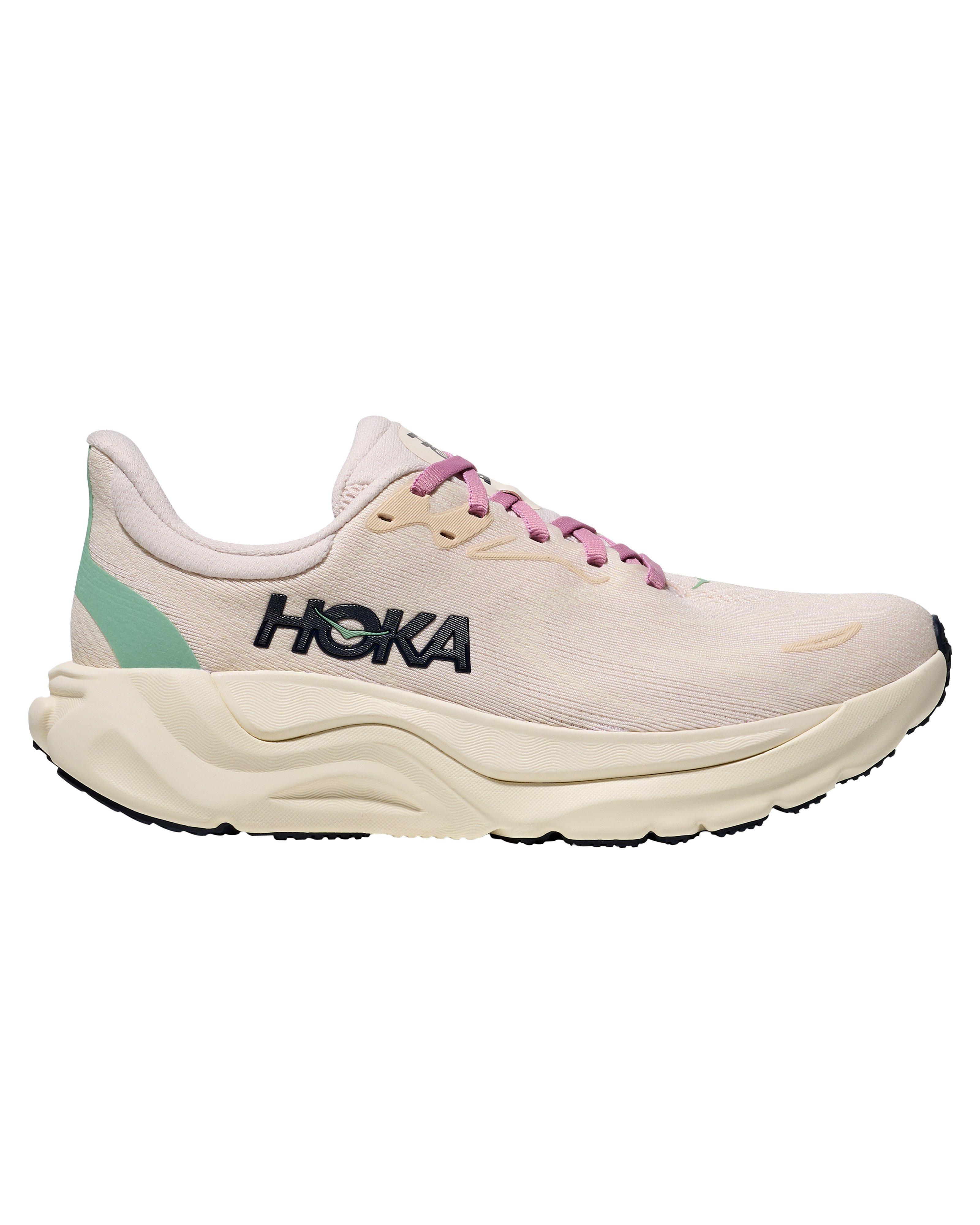 Hoka Womens Arahi 8 Road Running Shoes -  Cream
