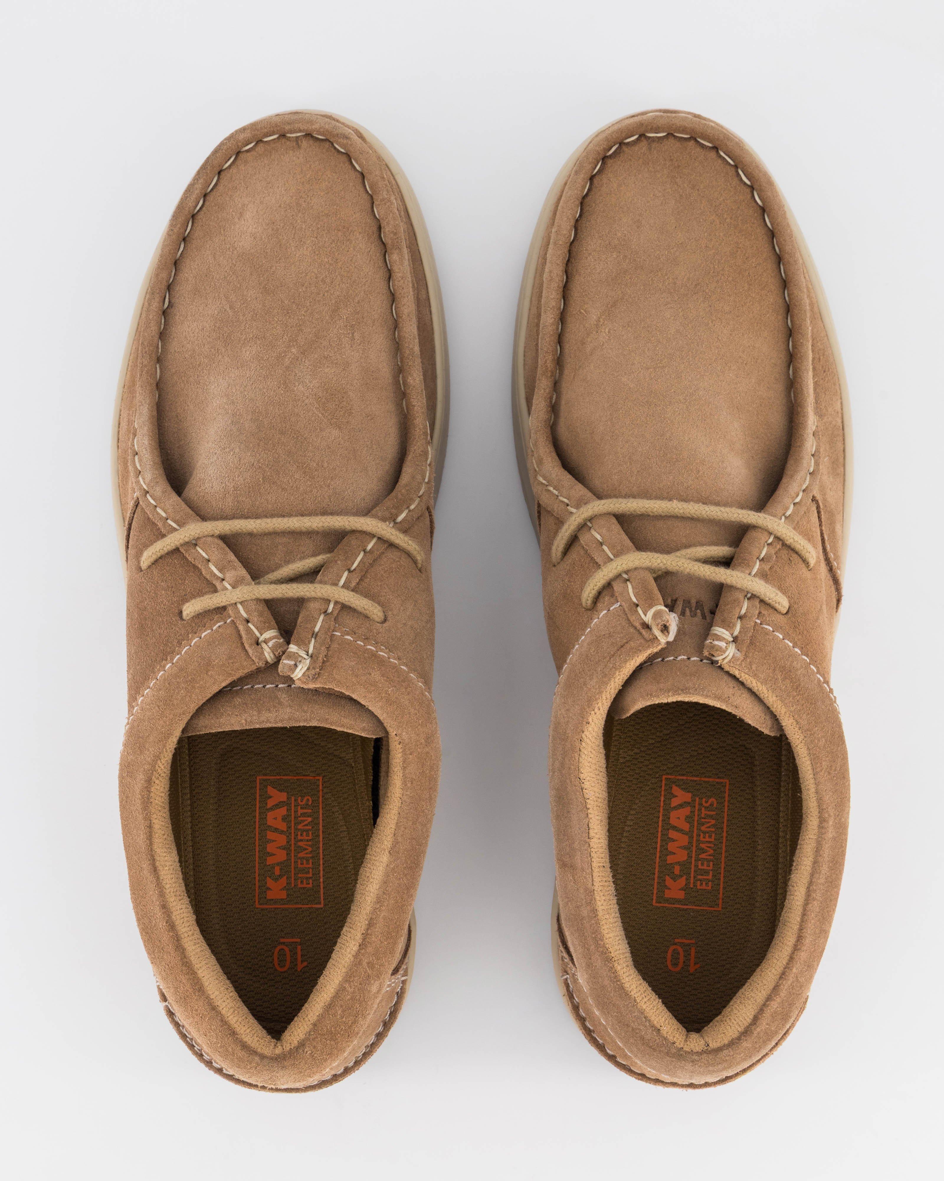  K-Way Men’s Elements Otto Lace-Up Sneaker  -  Tan