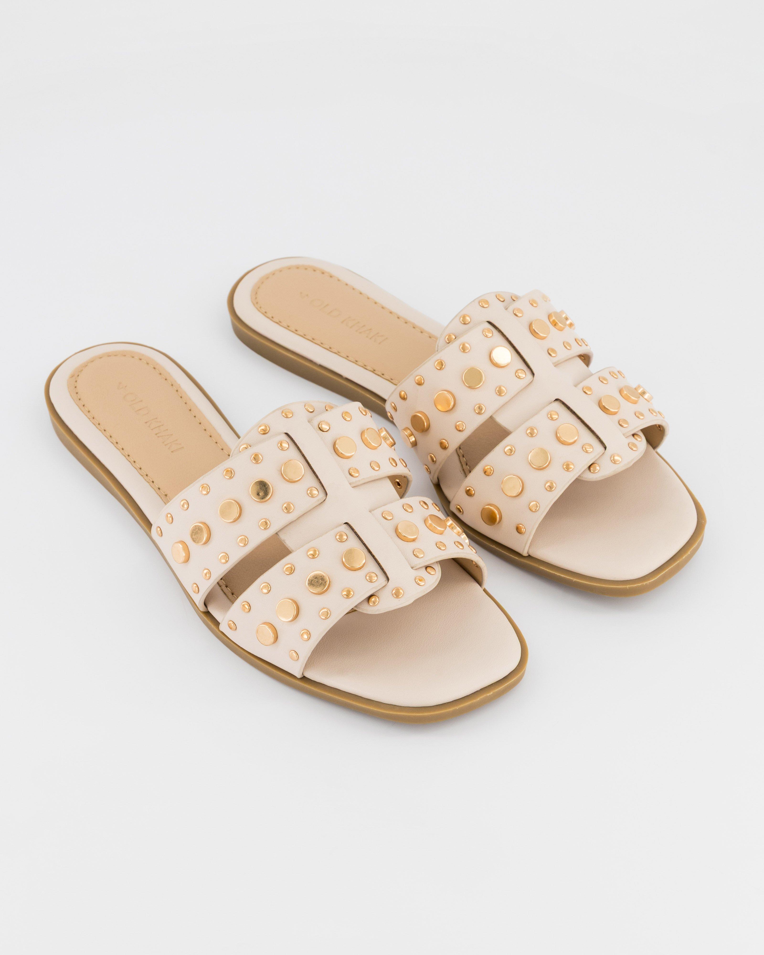 Leather Old Khaki Womens Sandals Women's Trisha Mule Sandal Old Khaki