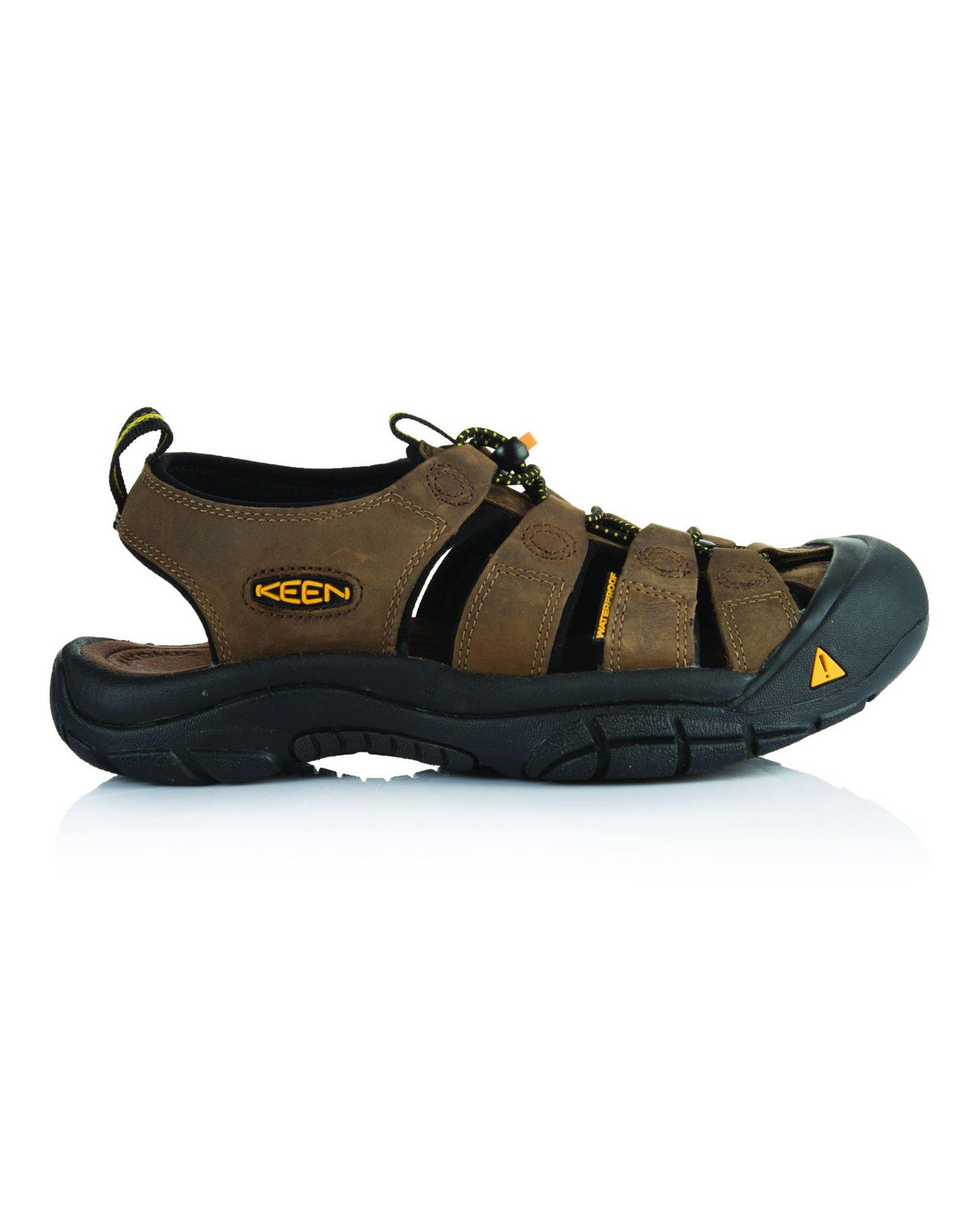 Keen Men’s Newport Leather Sandal -  Brown