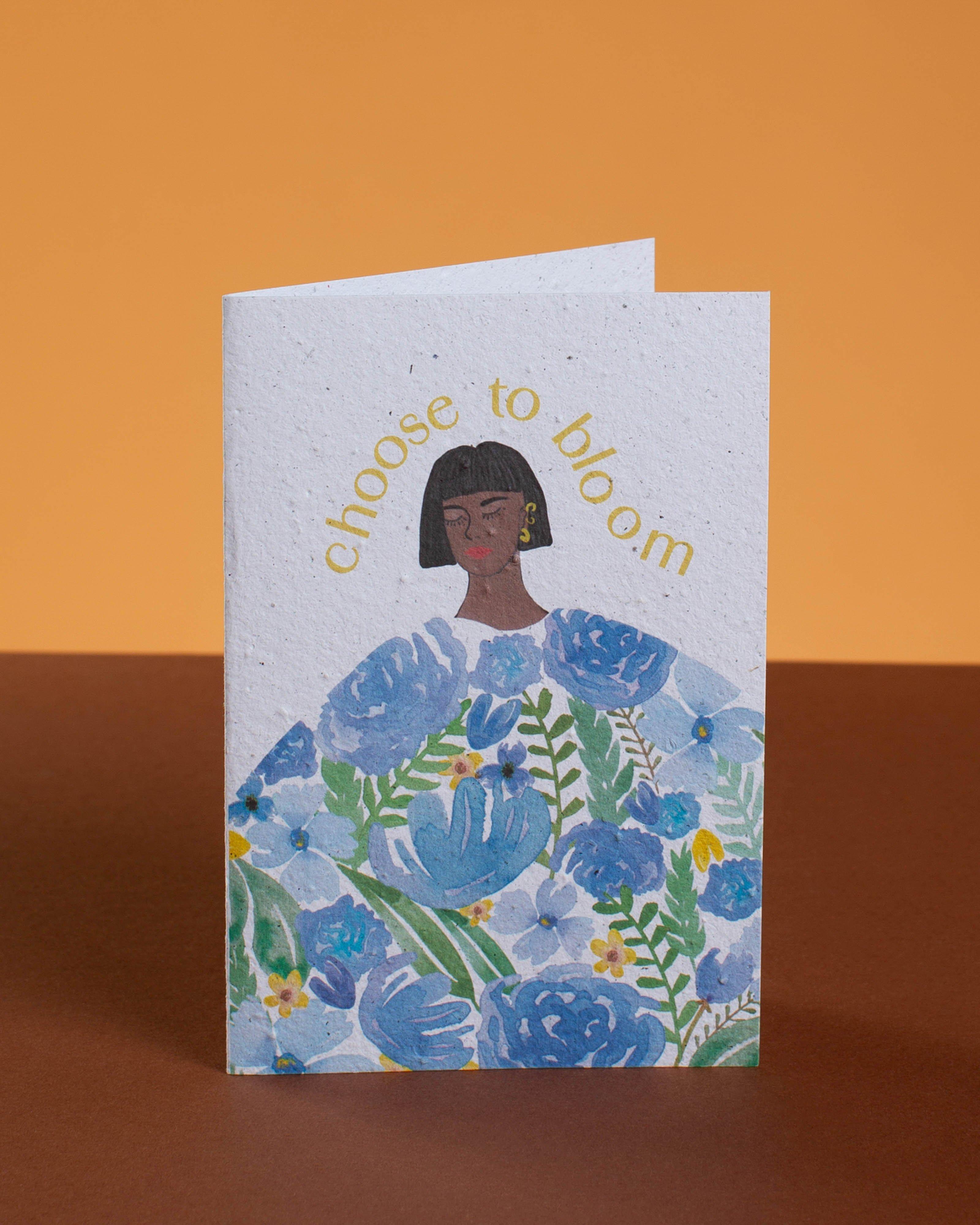 Choose to Bloom Card -  Assorted