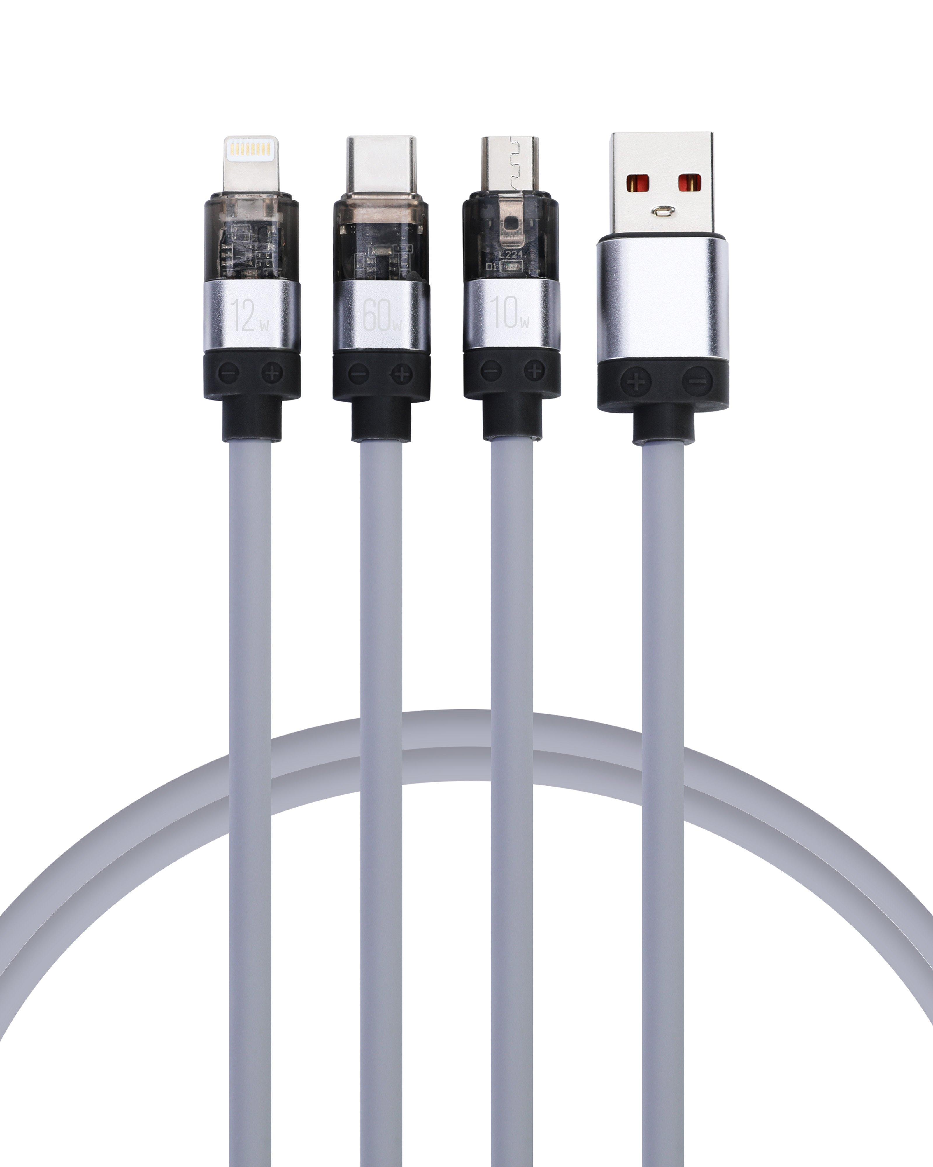 BiRST 3-IN-1 Cable -  Grey