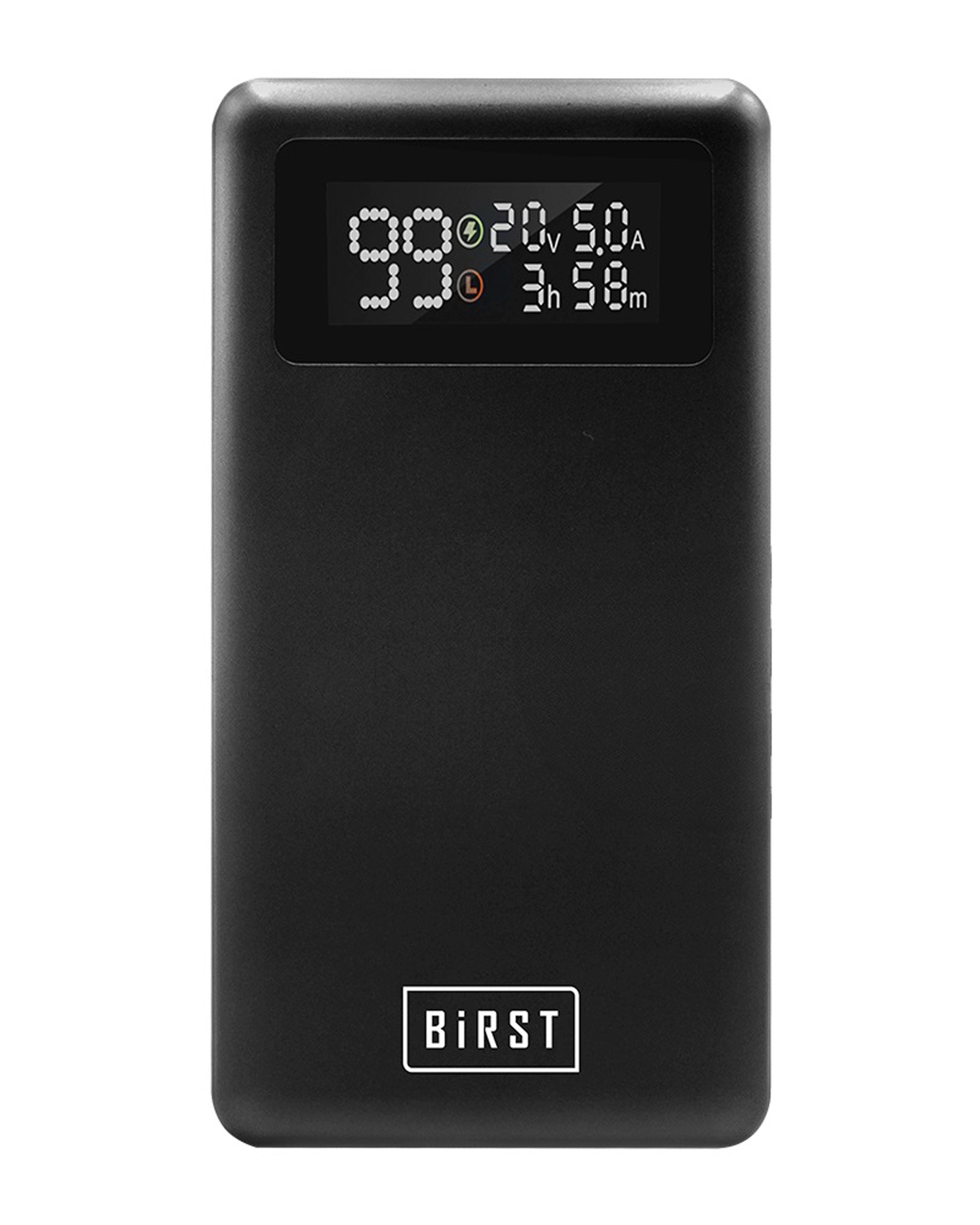 BiRST 20,000mAh 130W Power Bank -  Charcoal