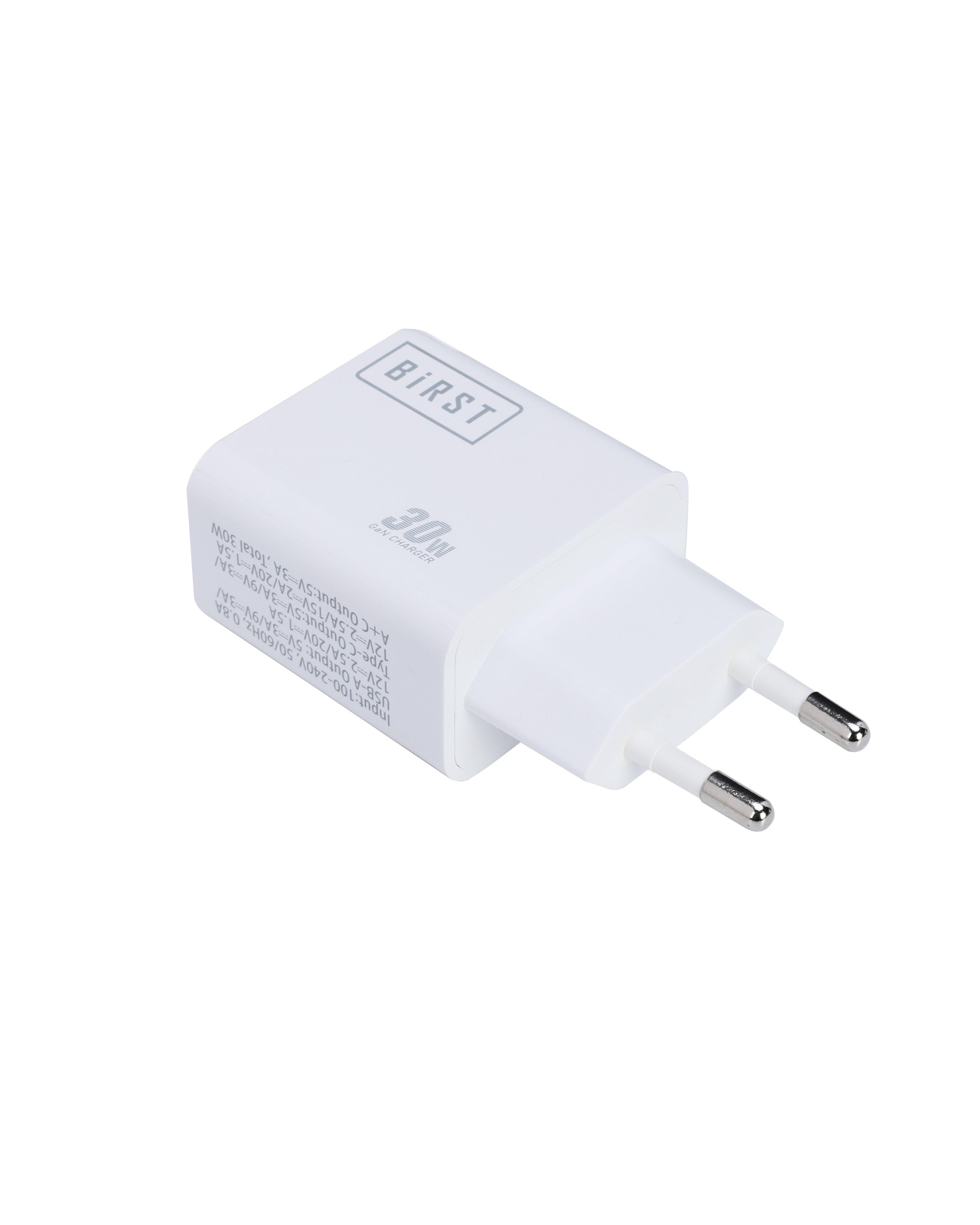 BiRST 30W Wall Charger -  White