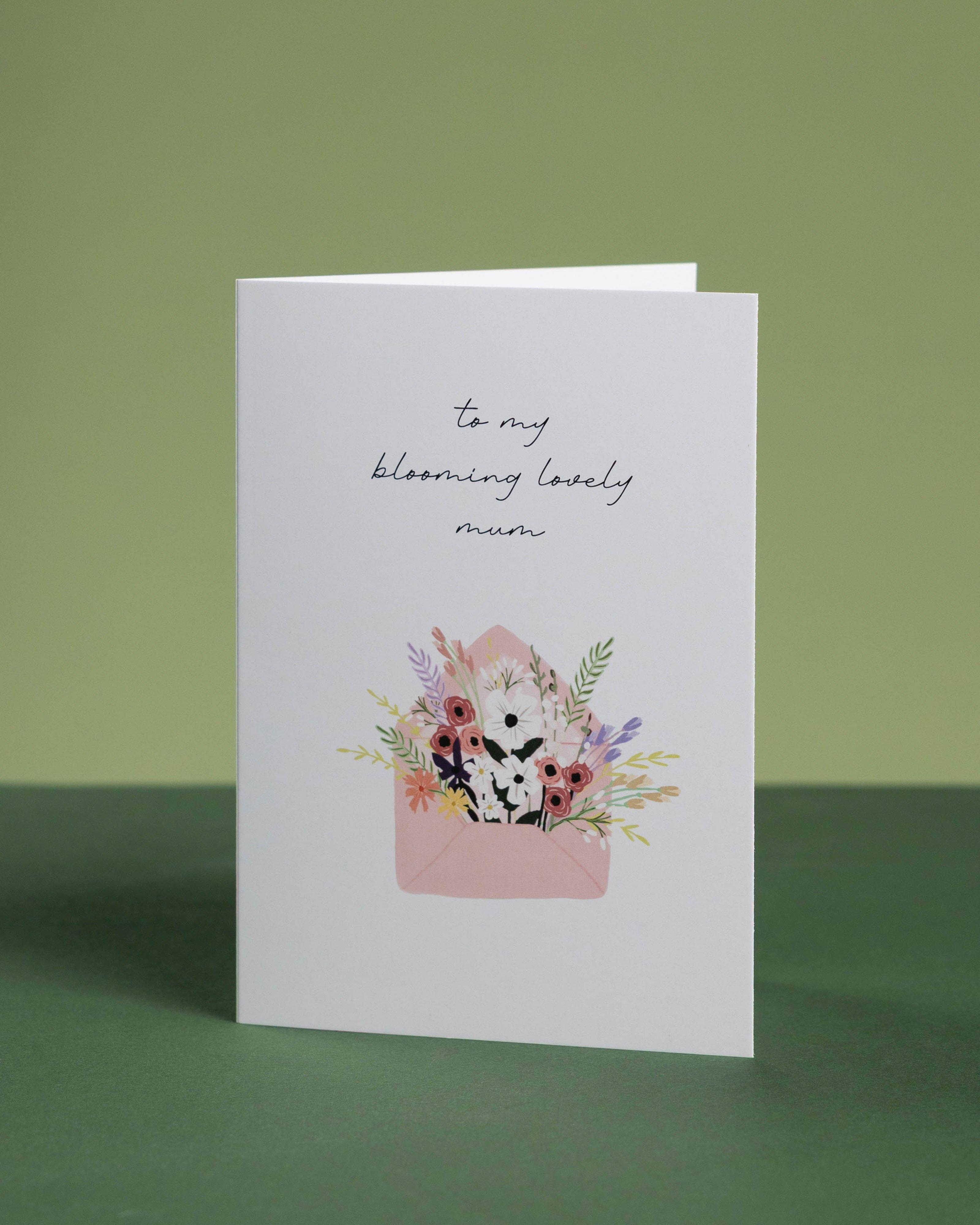 Blooming Lovely Card -  Assorted