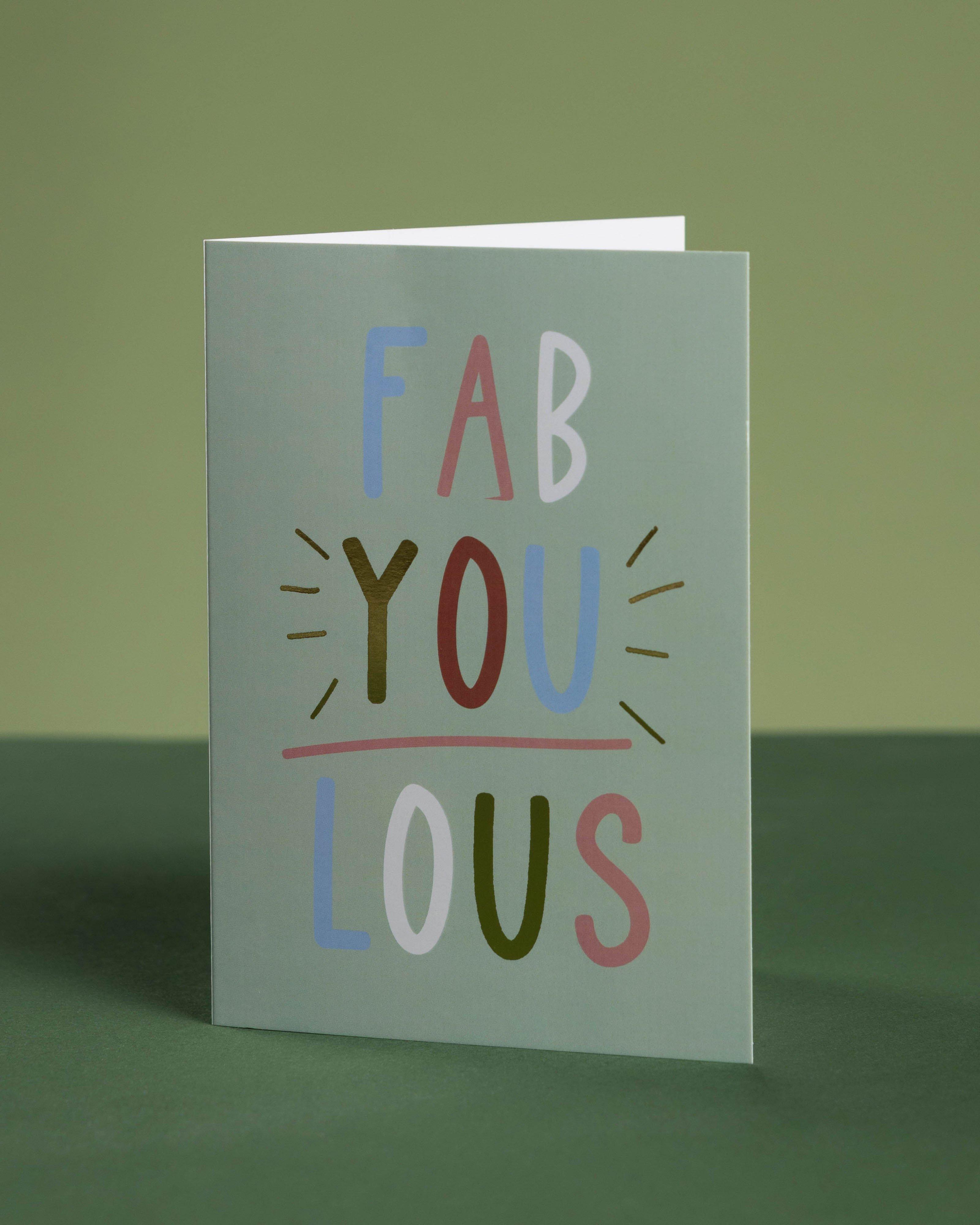 Fabulous Card -  Assorted