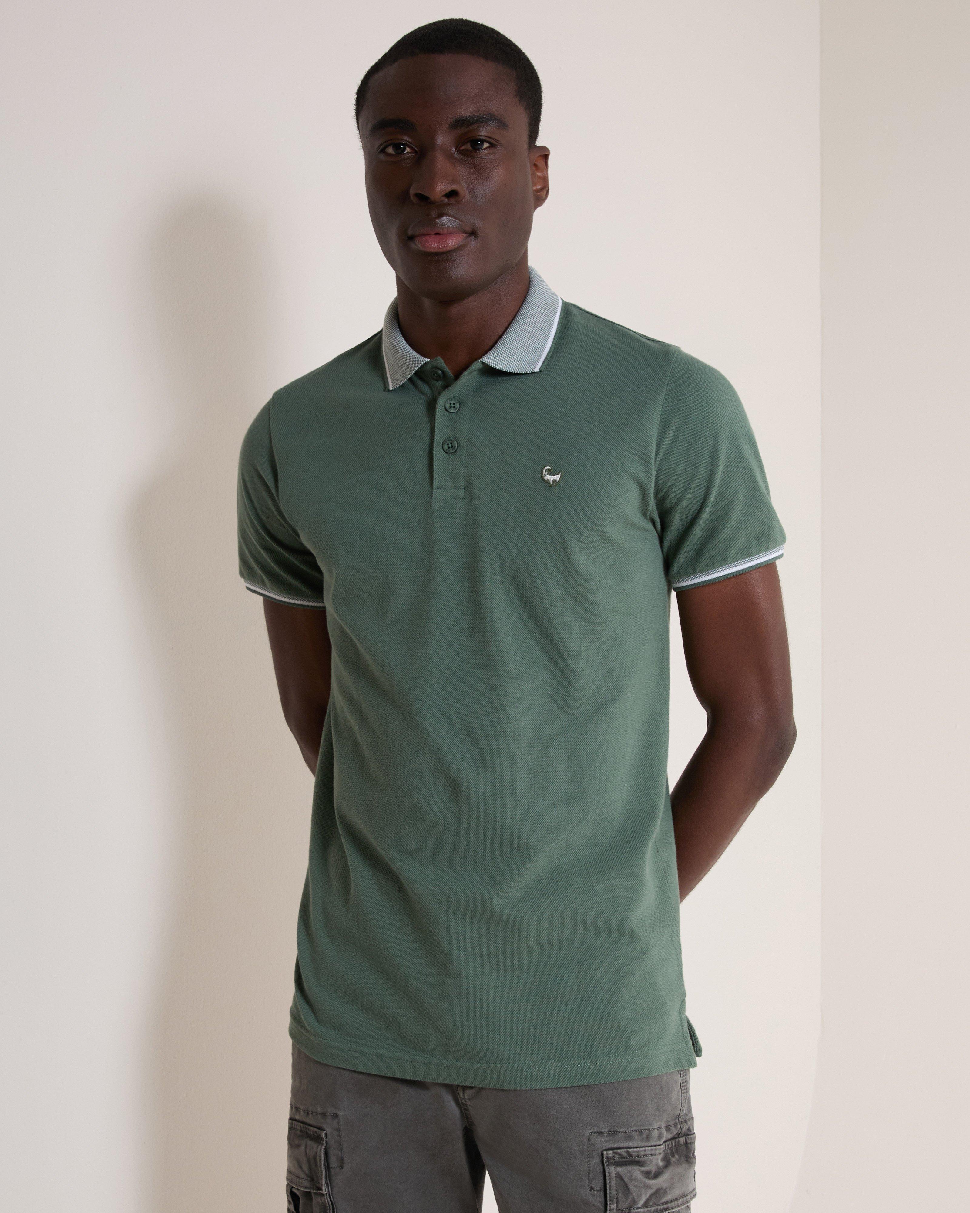 RUFFLOG GOLF Polo Shirt オリーブグリーン 107350847_C81_1?