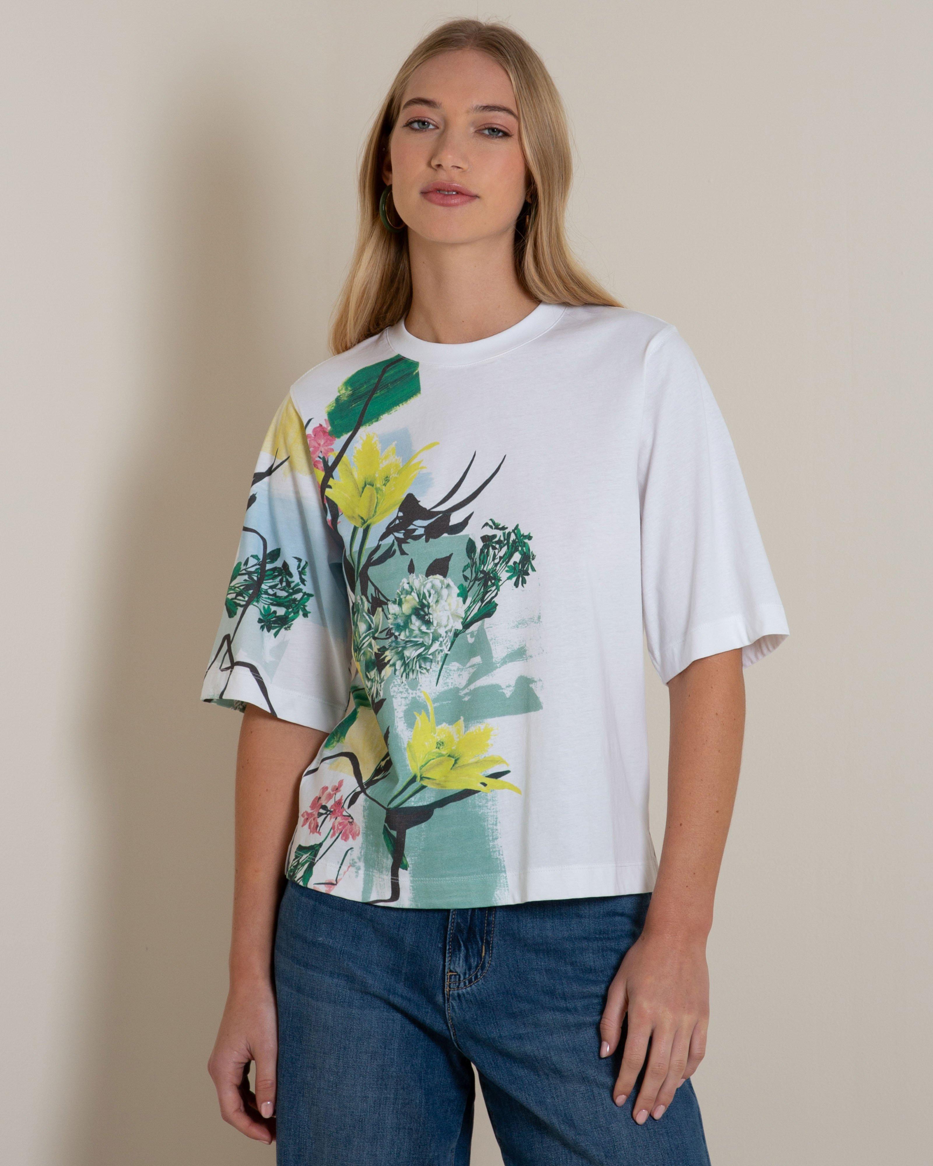 Heather Printed Tee -  Assorted