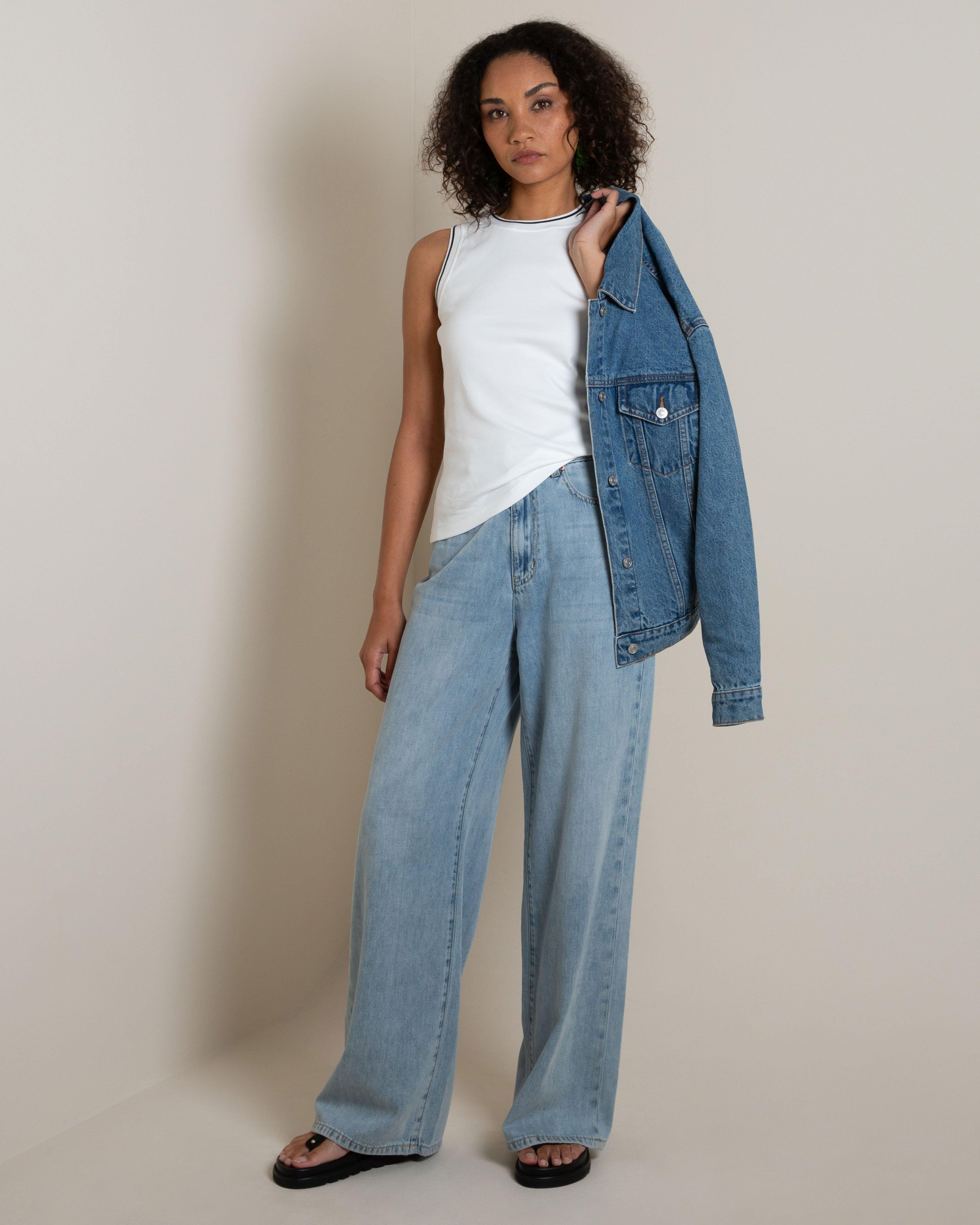Geordie Relaxed Light Wash Denims - Poetry Clothing Store