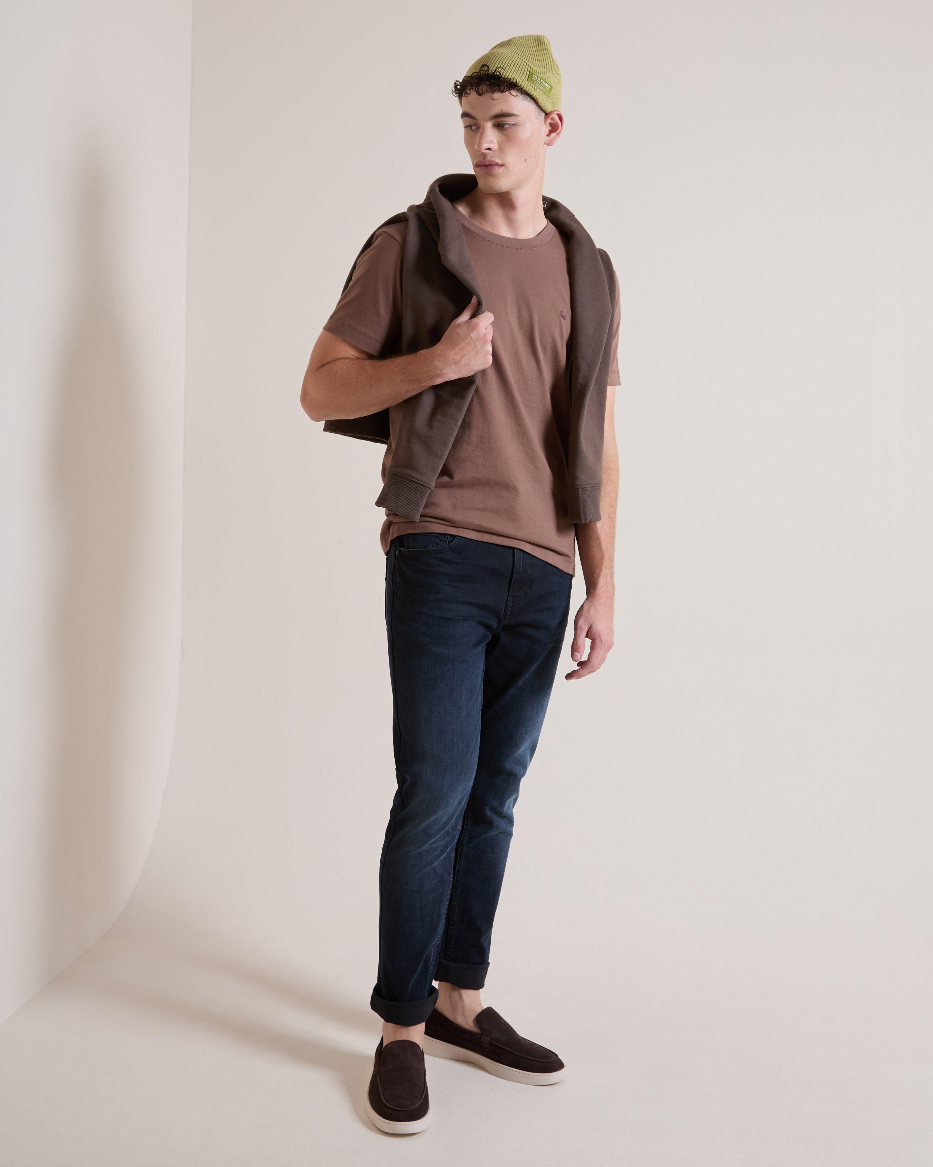 Nick Standard Fit T-Shirt | Old Khaki