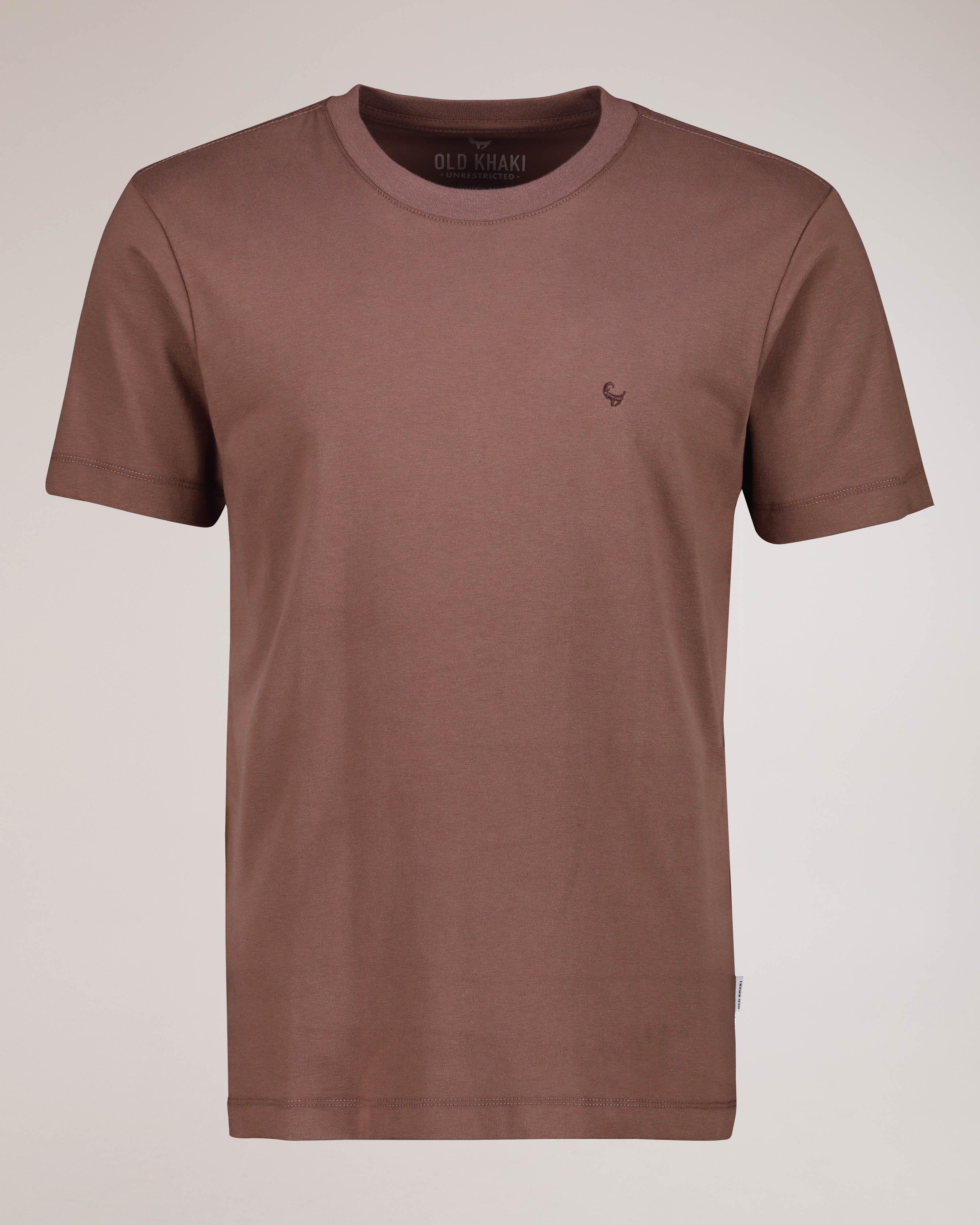 Nick Standard Fit T-Shirt | Old Khaki
