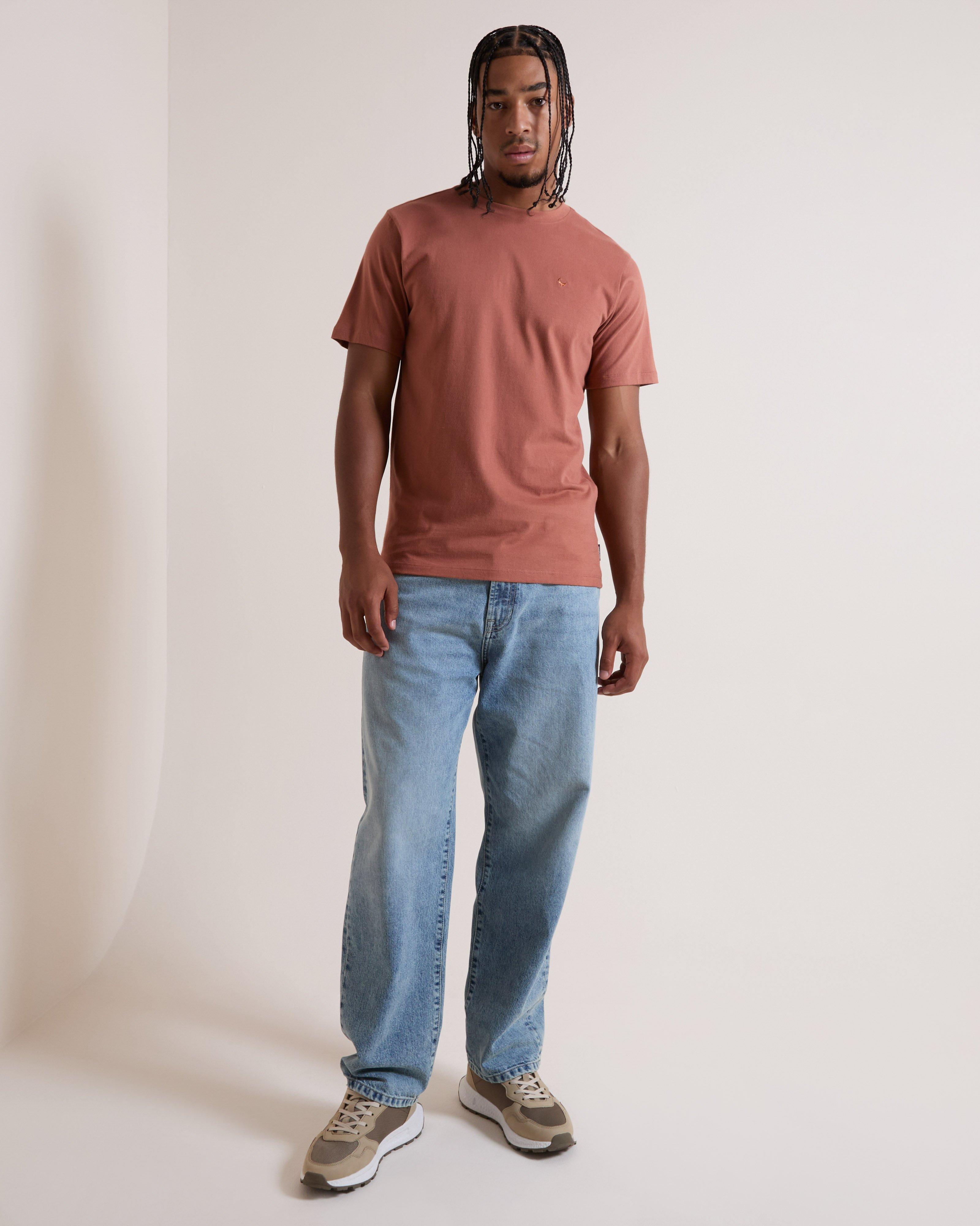 Nick Standard Fit T-Shirt | Old Khaki