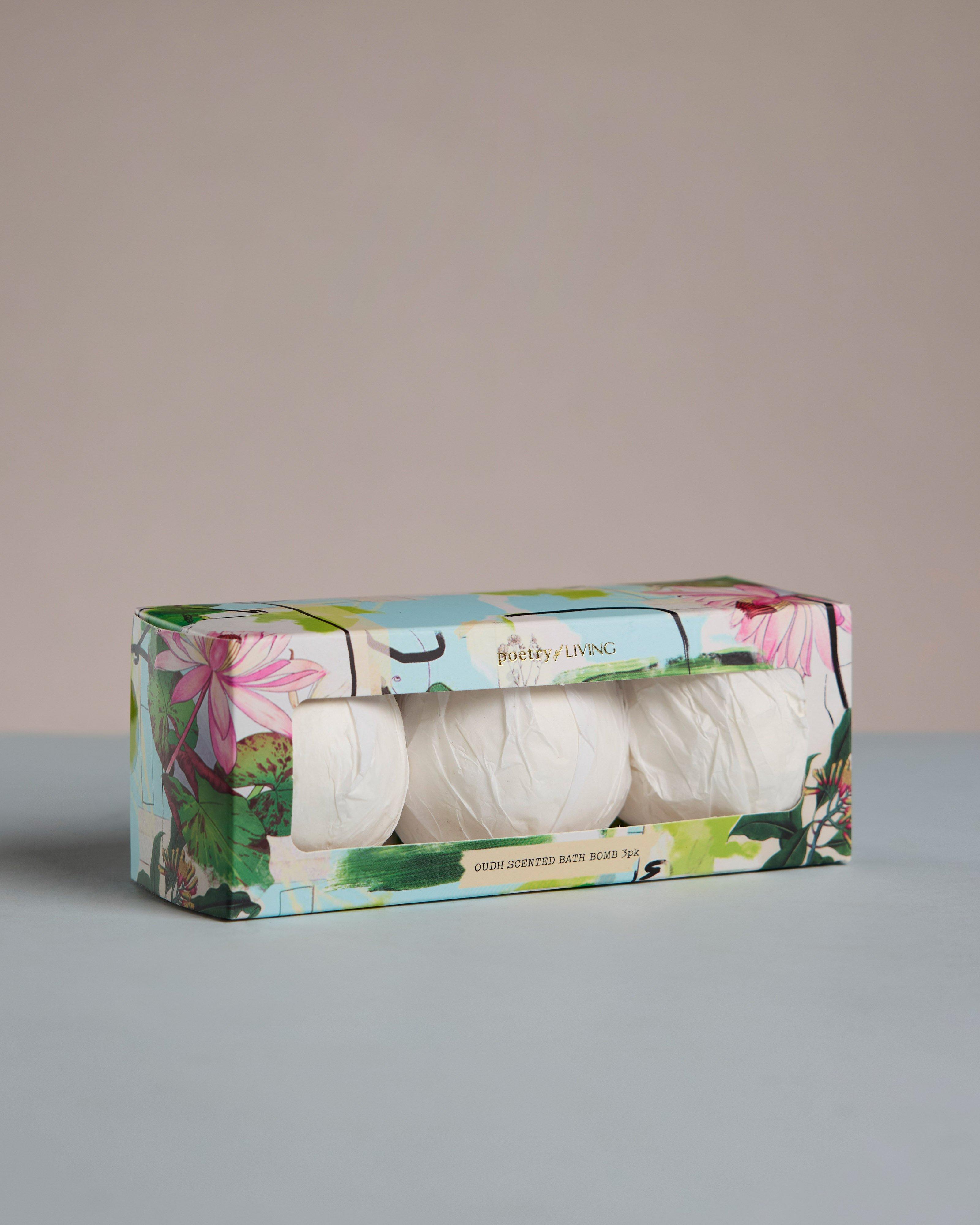 Floral Bathbomb 3PK -  Assorted