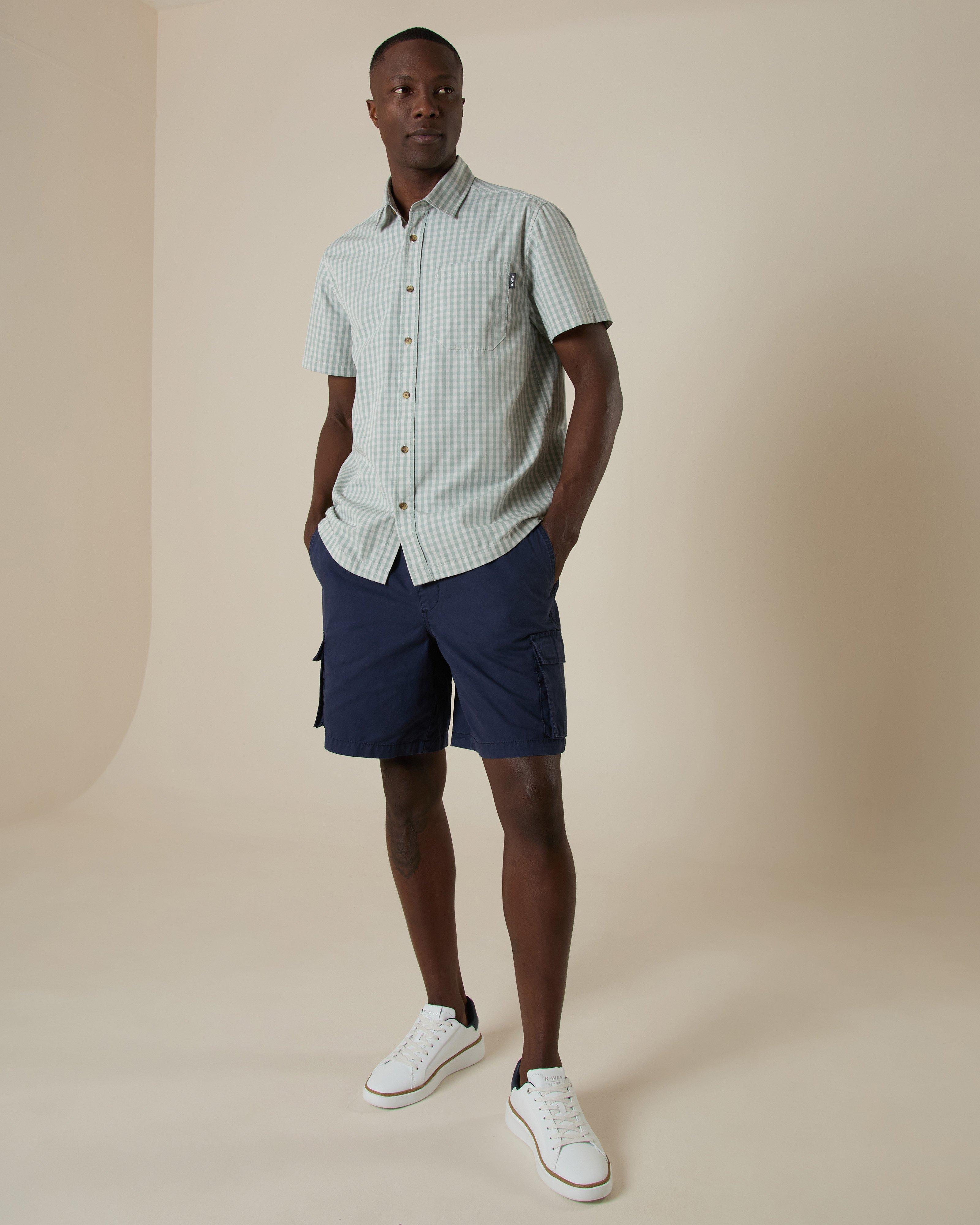 K-Way Elements Men's 8-Inch Washed Cargo Shorts | Cape Union Mart