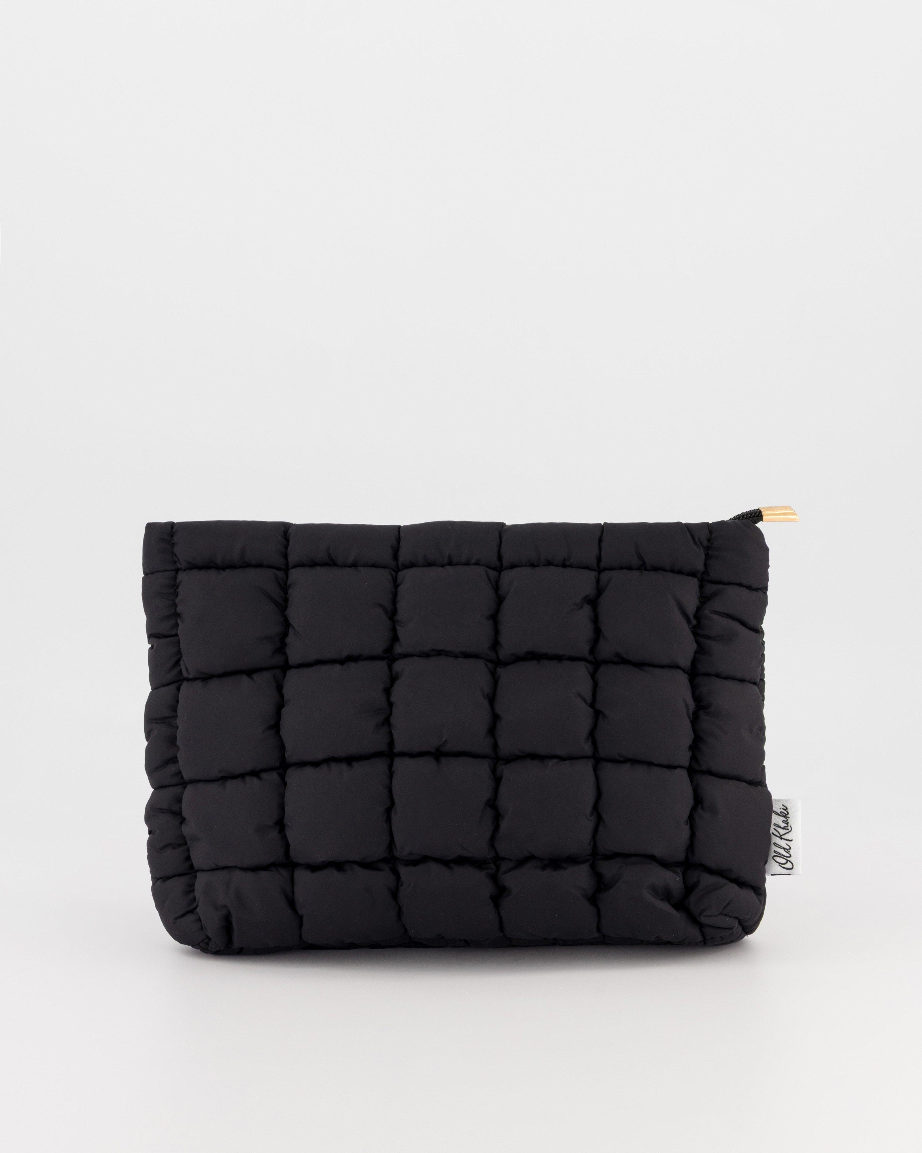 Women's Emmy Puffer Cosmetic Bag -  Black