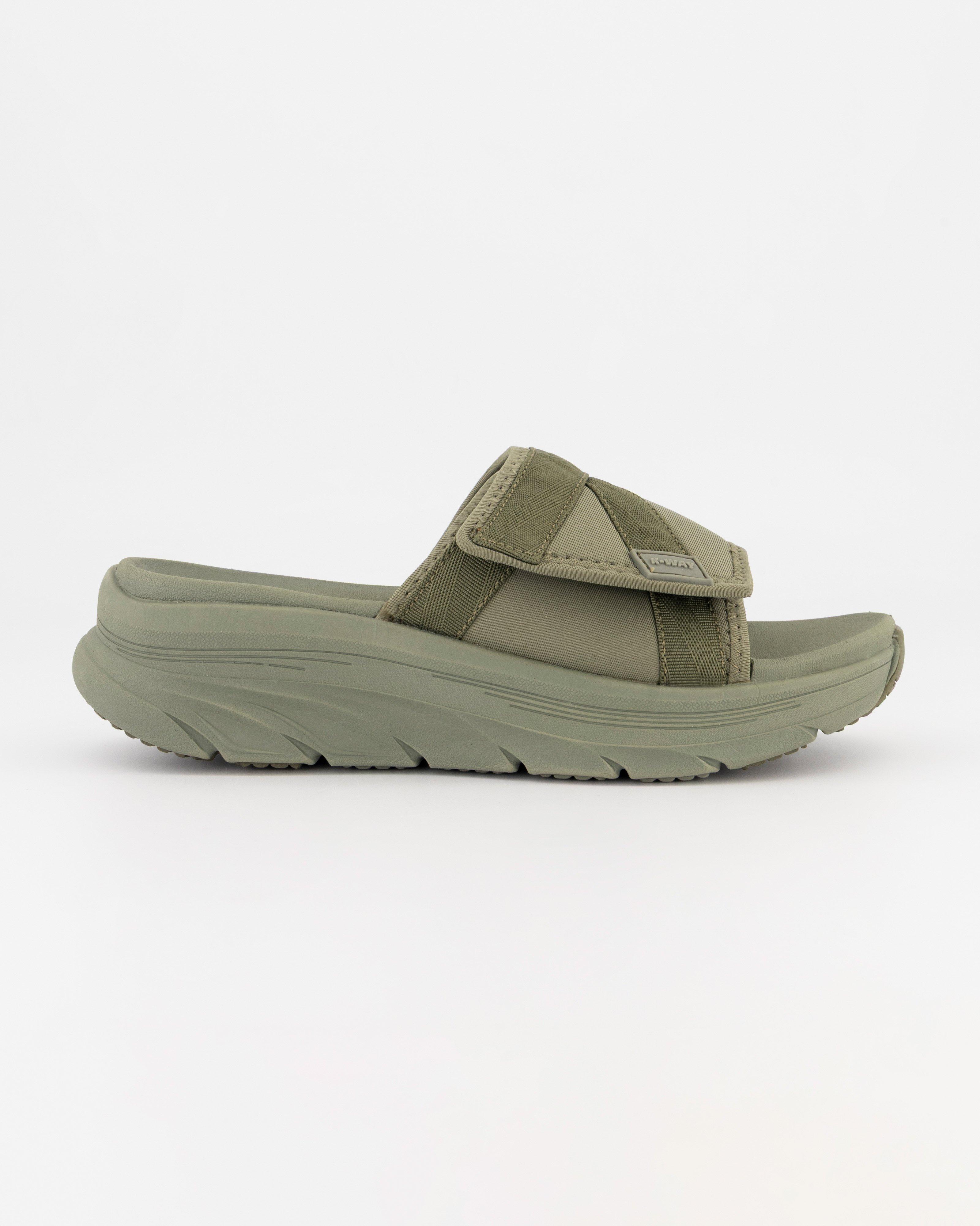 K-Way Women's Dune Slides -  Olive