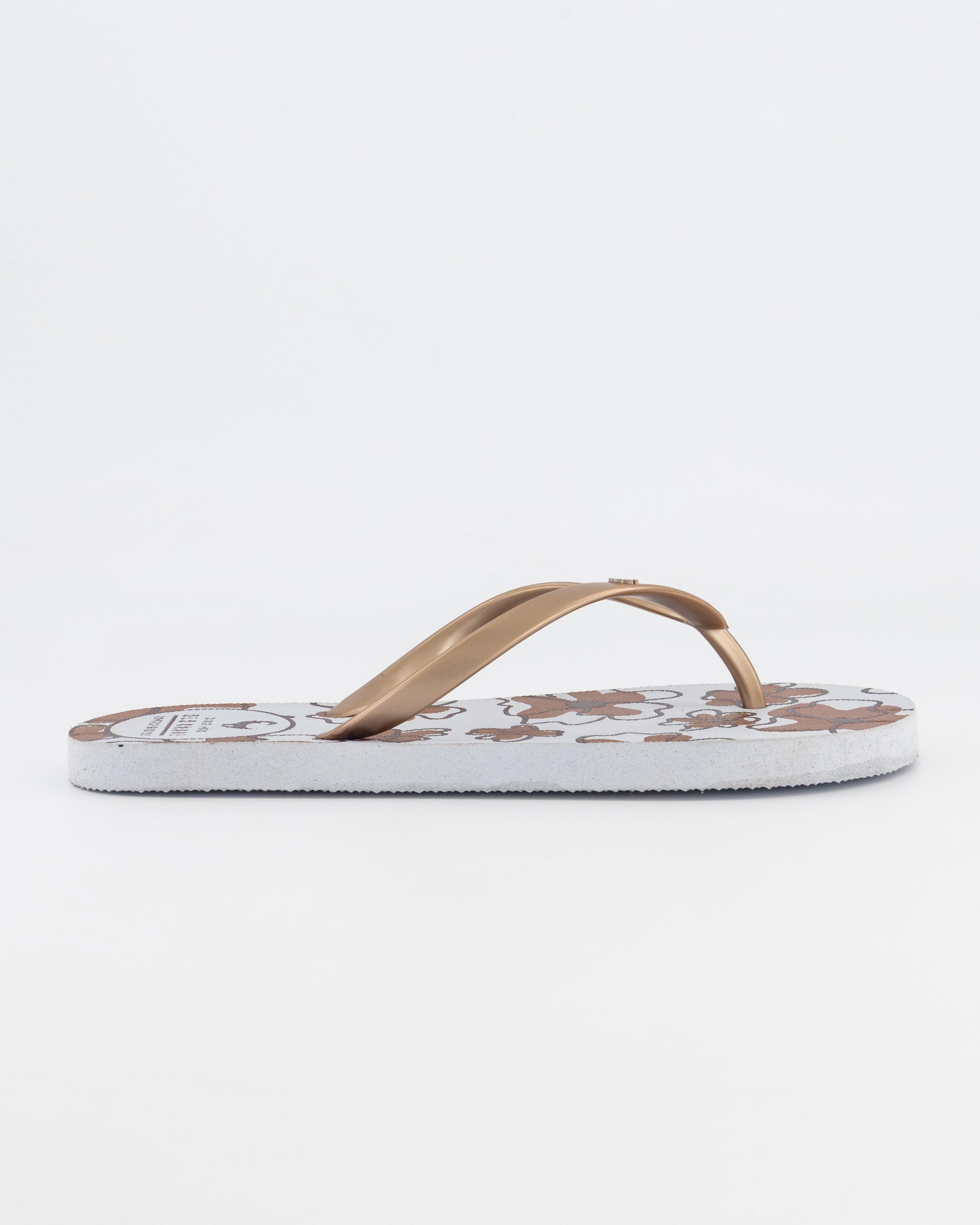 Old Khaki Women's Tide Flip Flops -  Gold