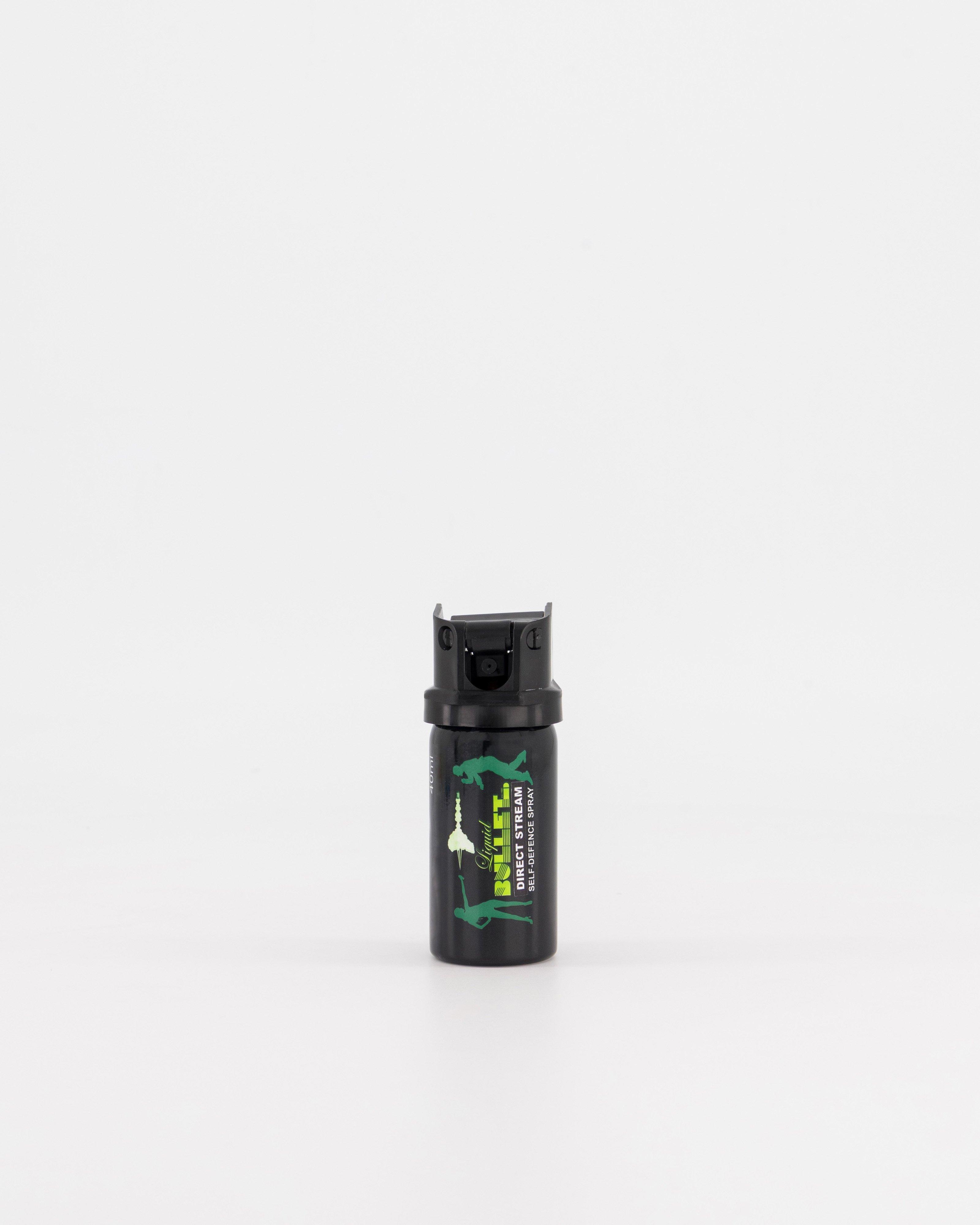 Liquid Bullet Direct Jet Pepper Spray 40ml -  Assorted