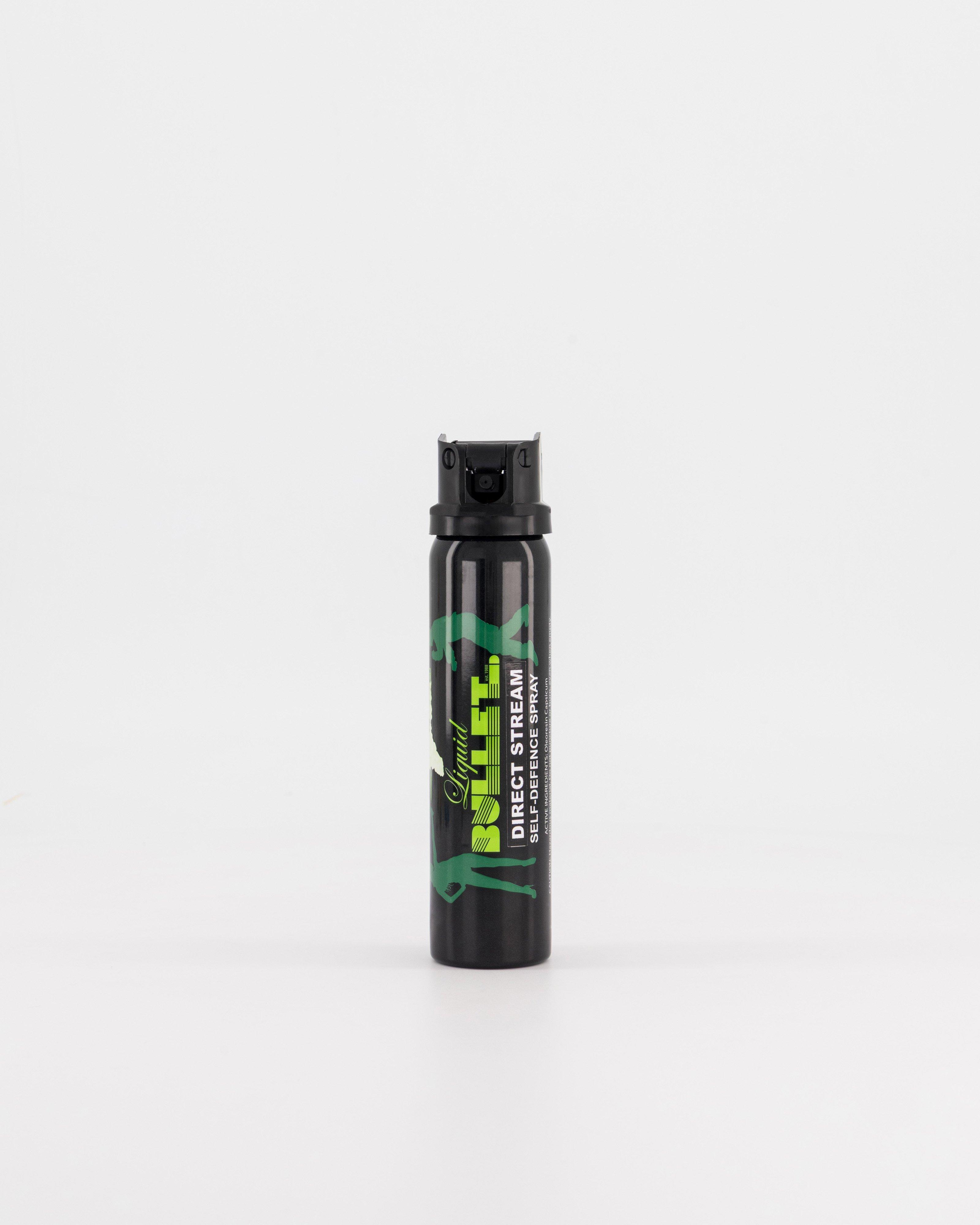 Liquid Bullet Direct Jet Pepper Spray 100ml -  Assorted