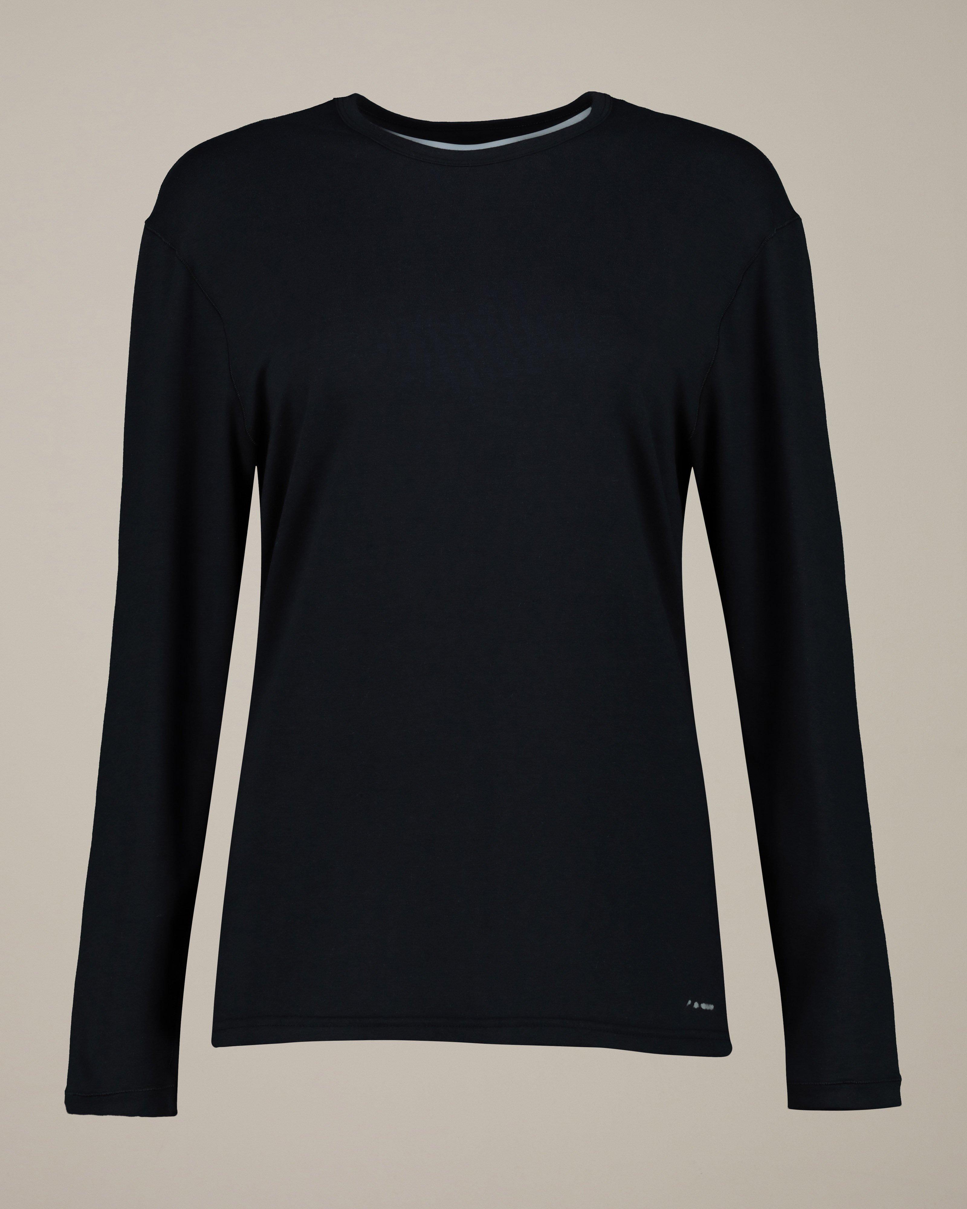 K-Way Men's Long-Sleeve Base Layer -  Black