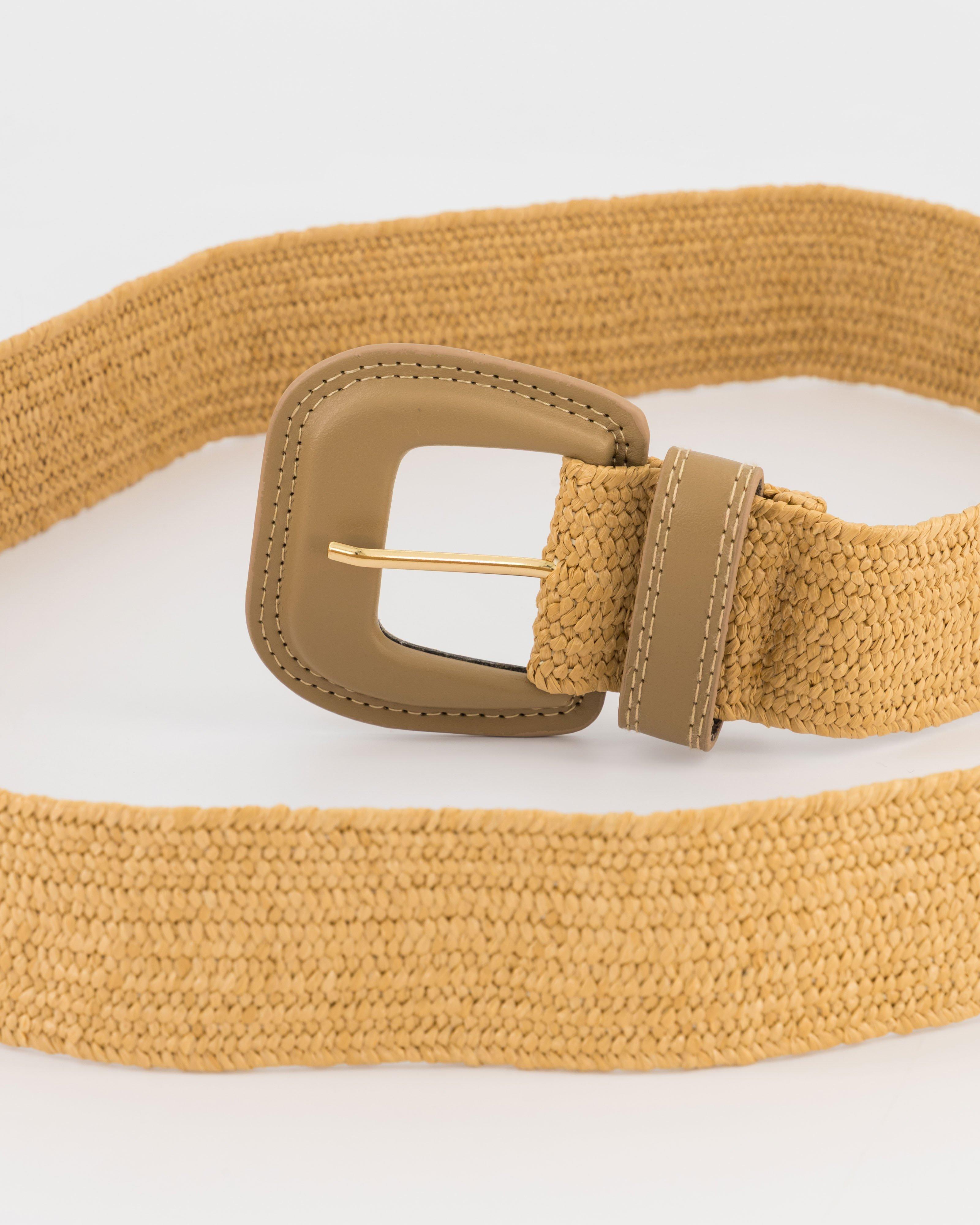 Enola Woven Stretch Belt - Poetry Clothing Store