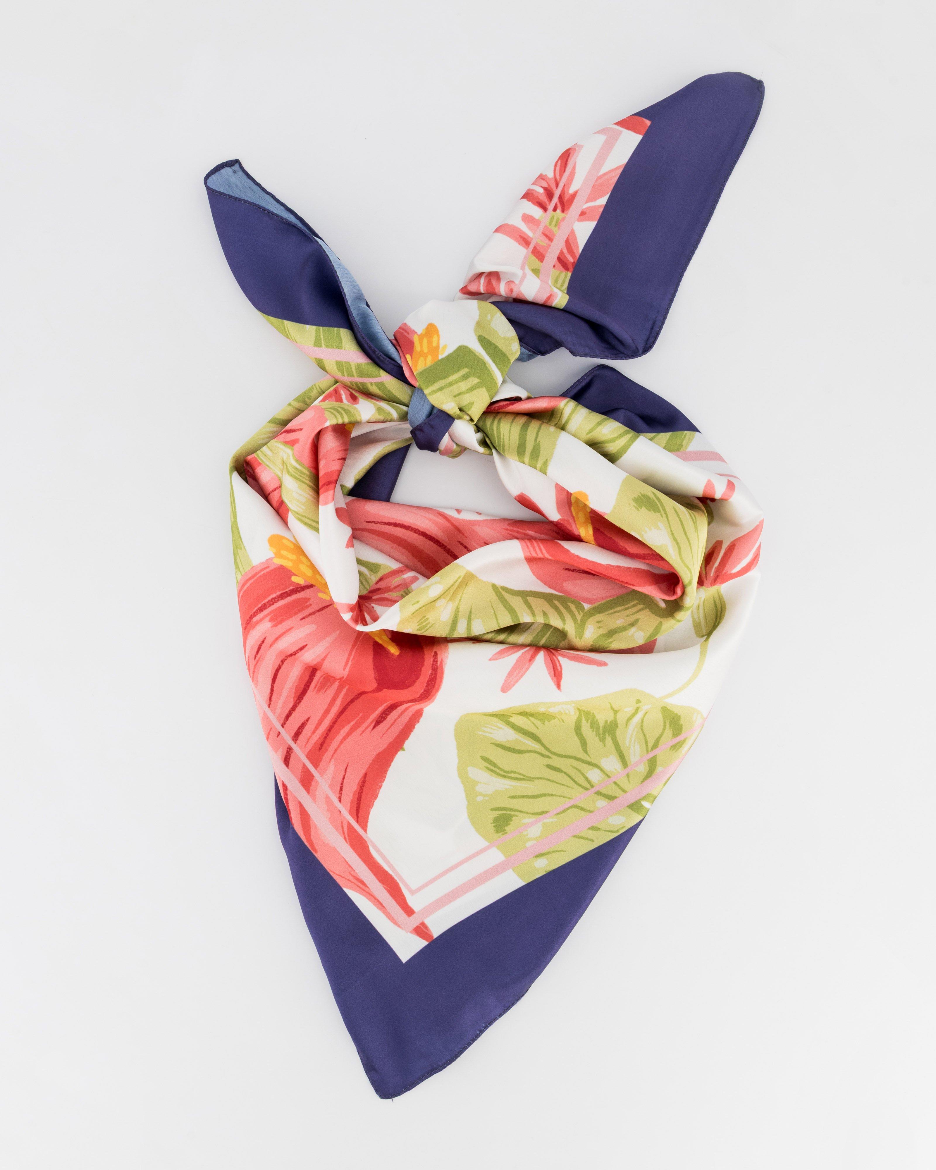 Elsa Floral Printed Scarf -  Assorted