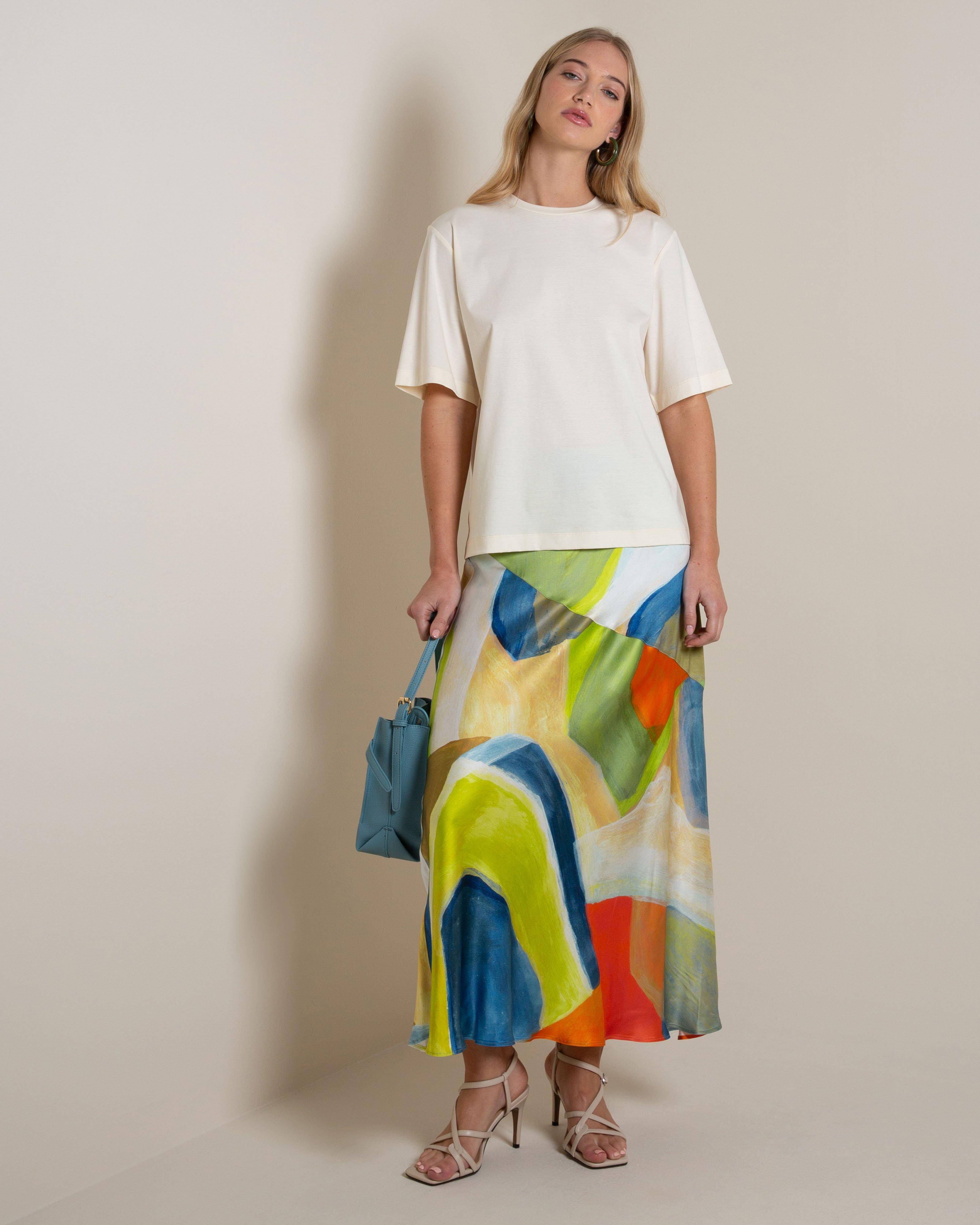 Moira Printed Skirt - Poetry Clothing Store
