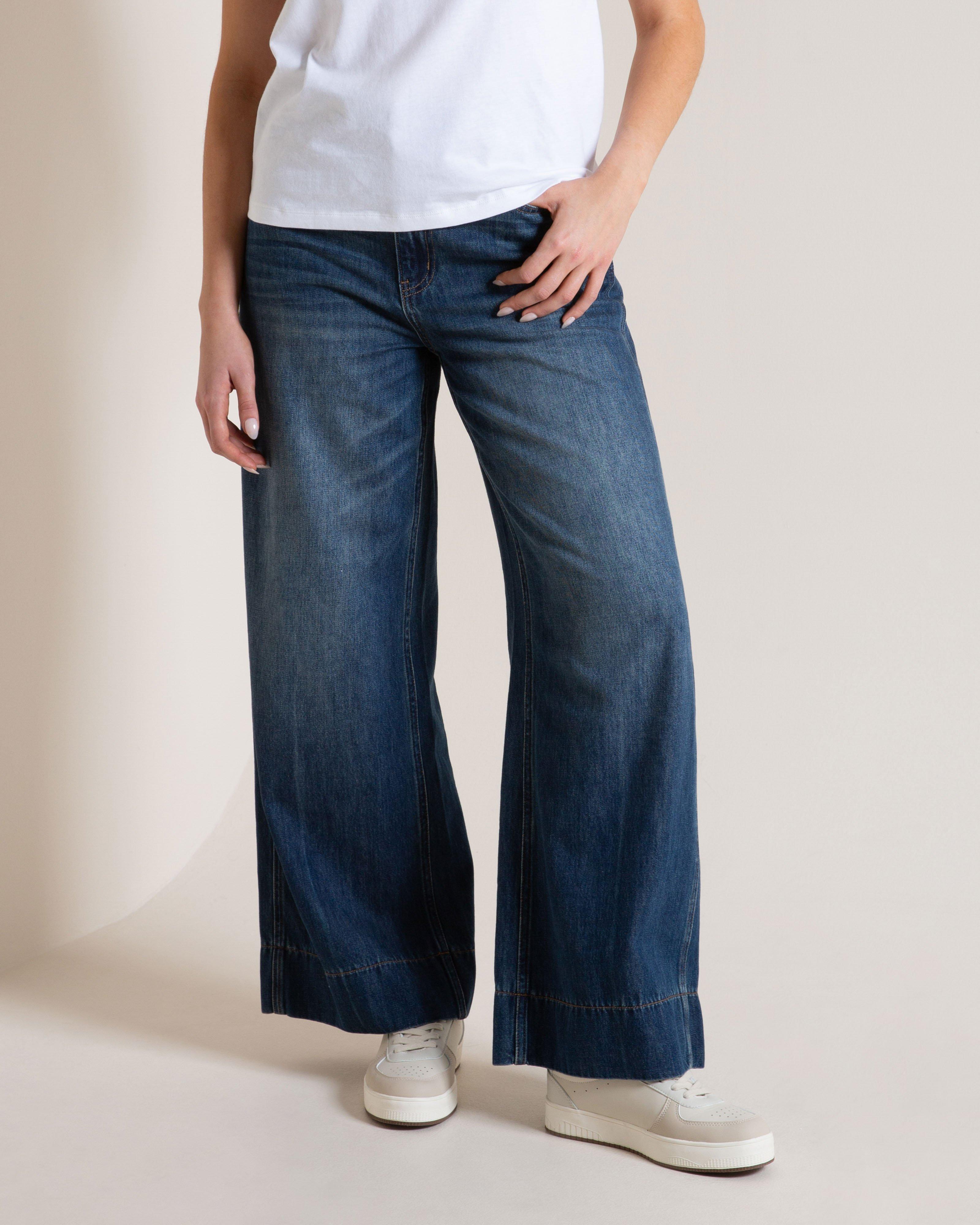 Old Khaki Women's Soft Wide-Leg Jean -  Indigo