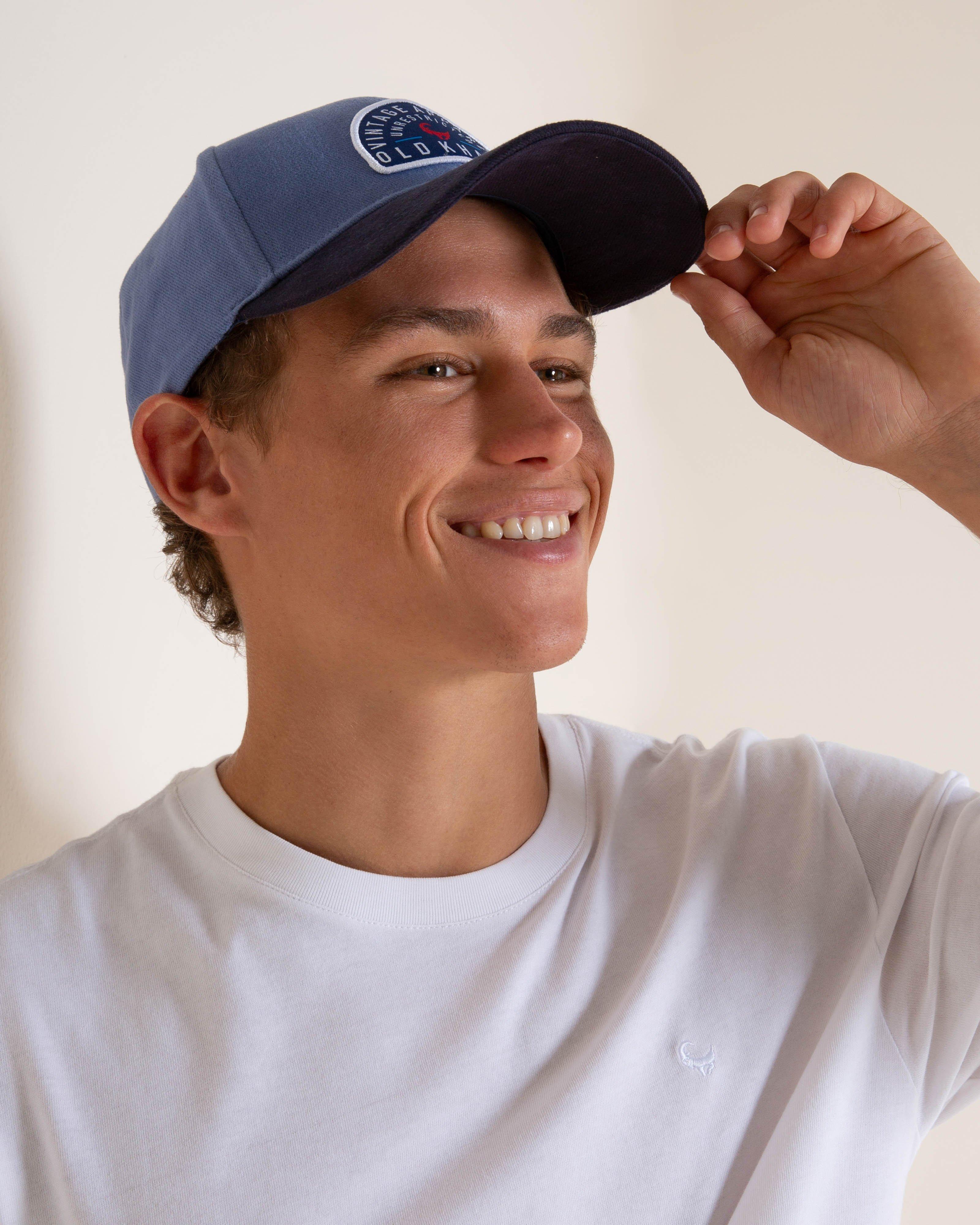  Old Khaki Men's Thiago Trucker Cap -  Blue