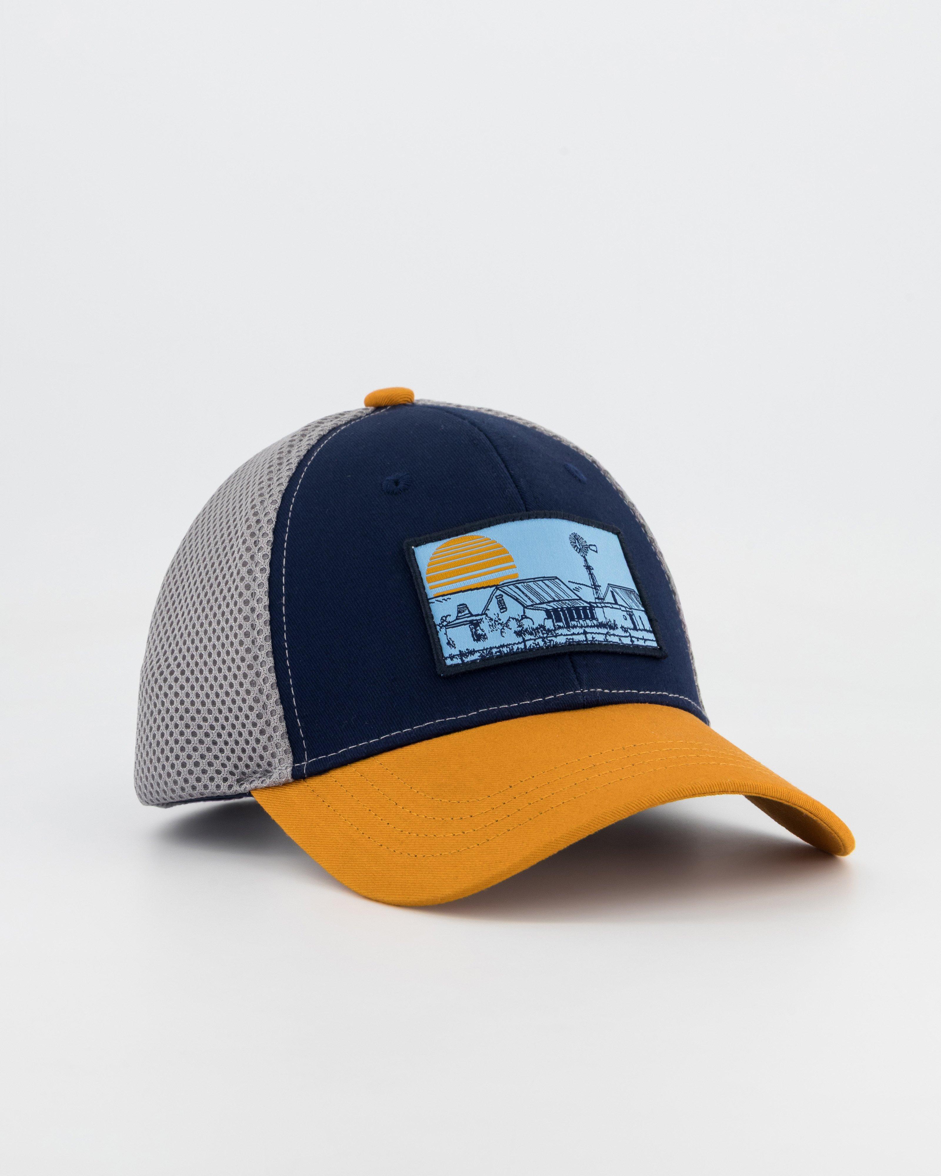 K-Way Elements Men's Sunset Trucker Cap -  Mid Blue