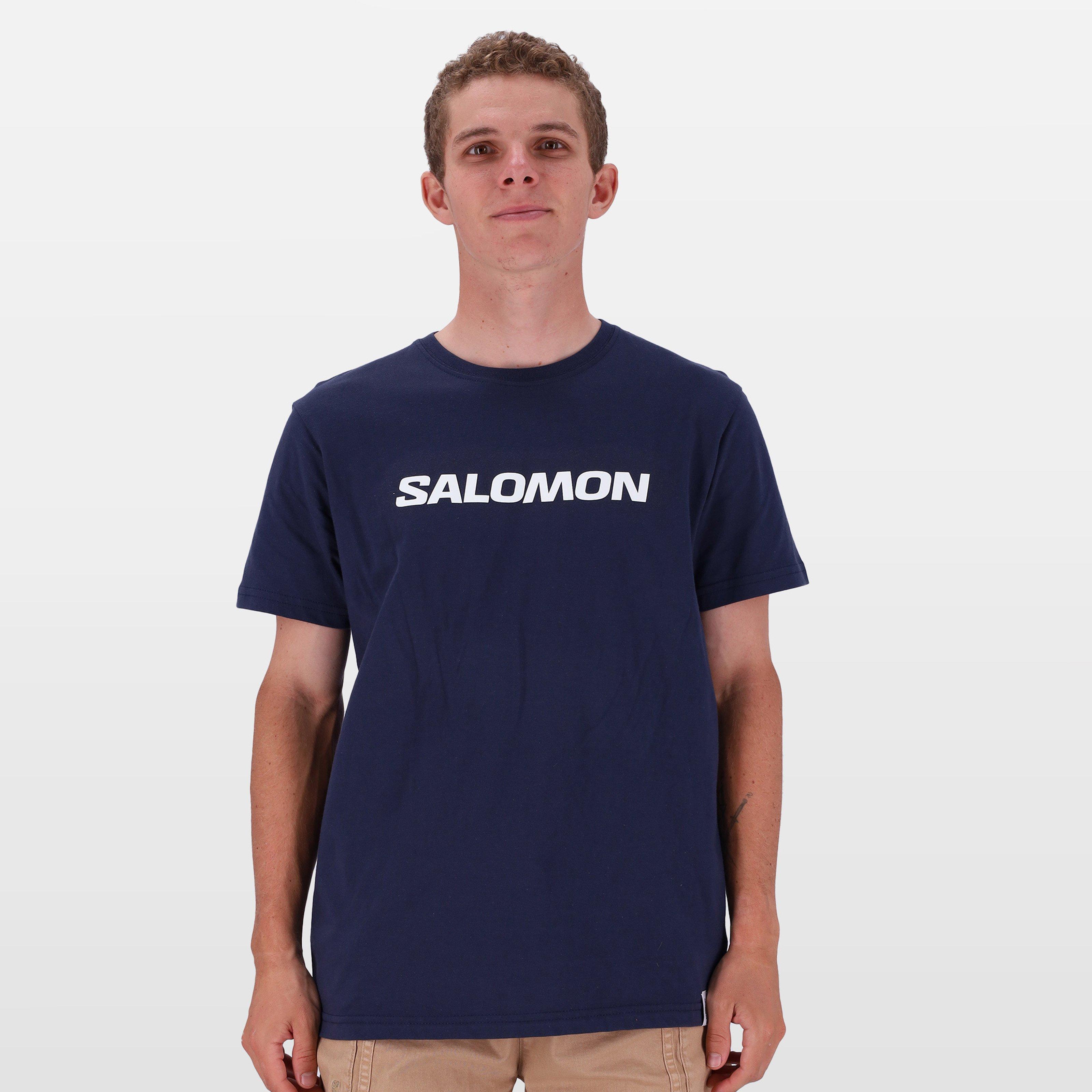 Salomon Men’s Core Logo T-Shirt -  Navy