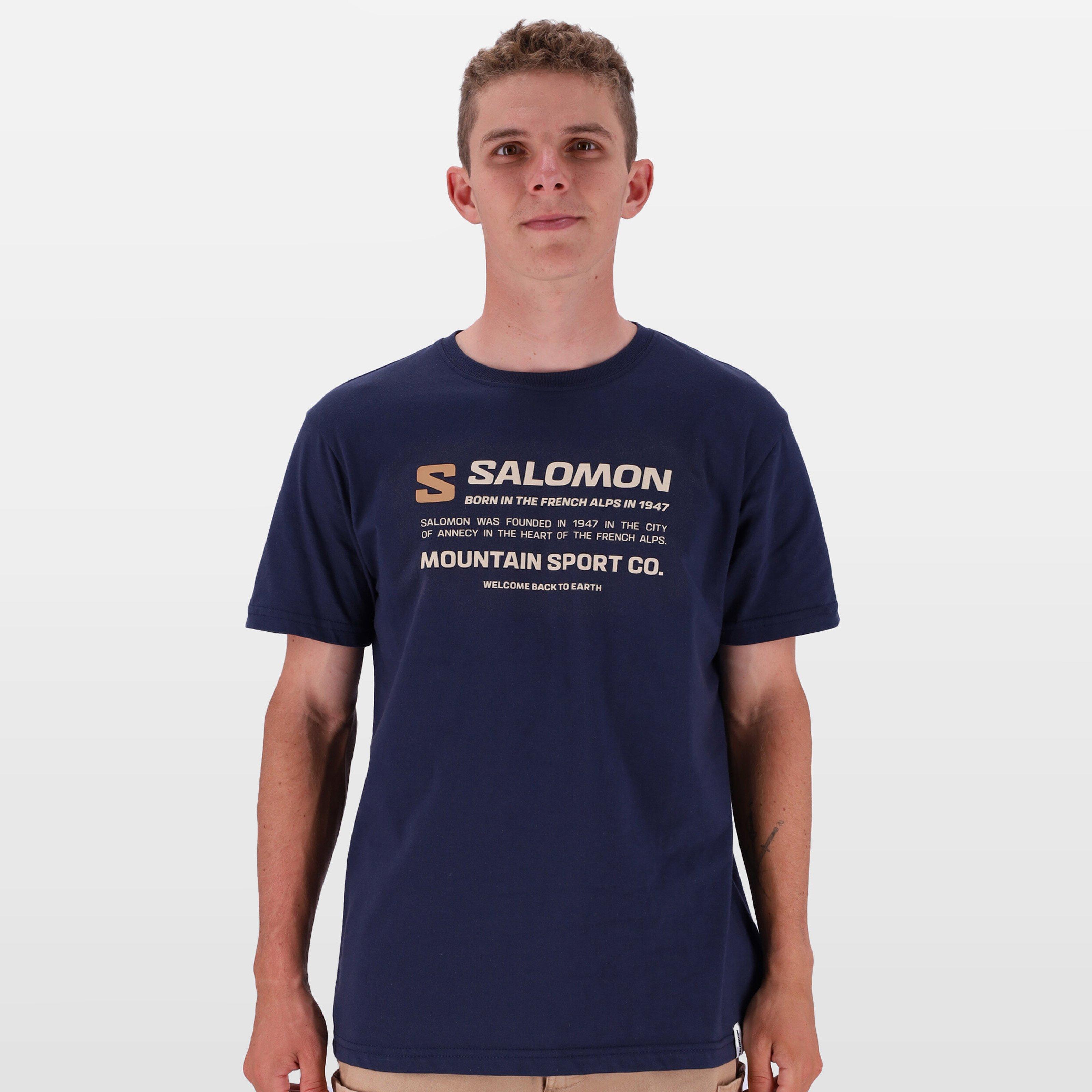 Salomon Men's Chiyo T-Shirt -  Navy