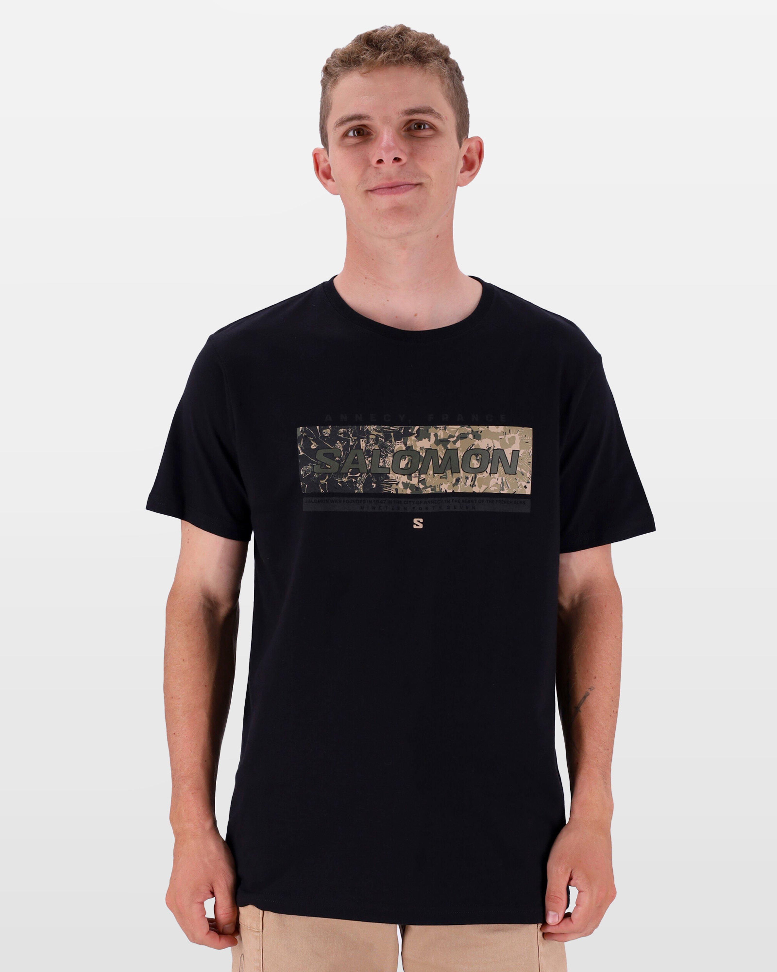 Salomon Men's Terrain T-Shirt -  Black