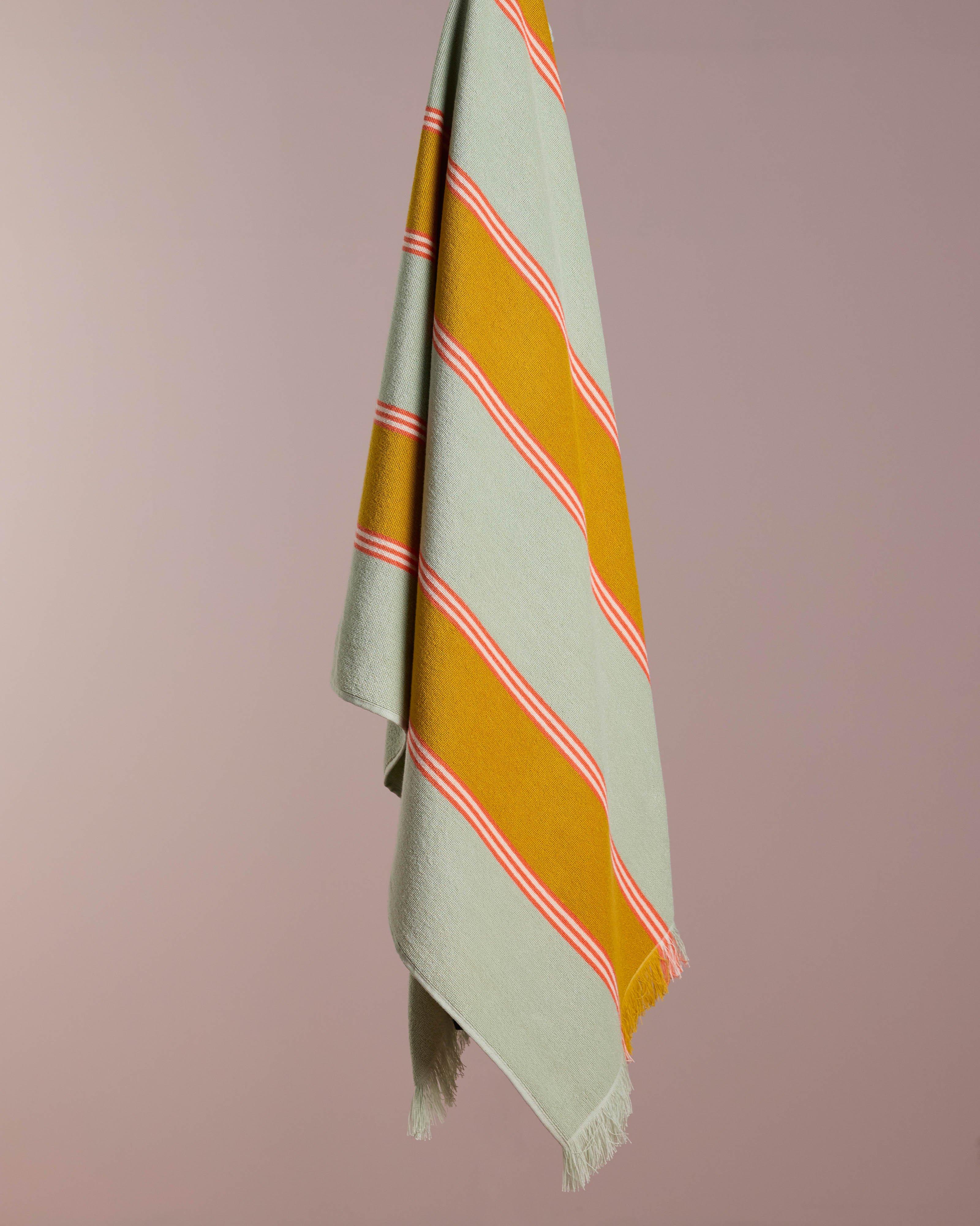 Stripe Terry Beach Towel - Poetry Clothing Store