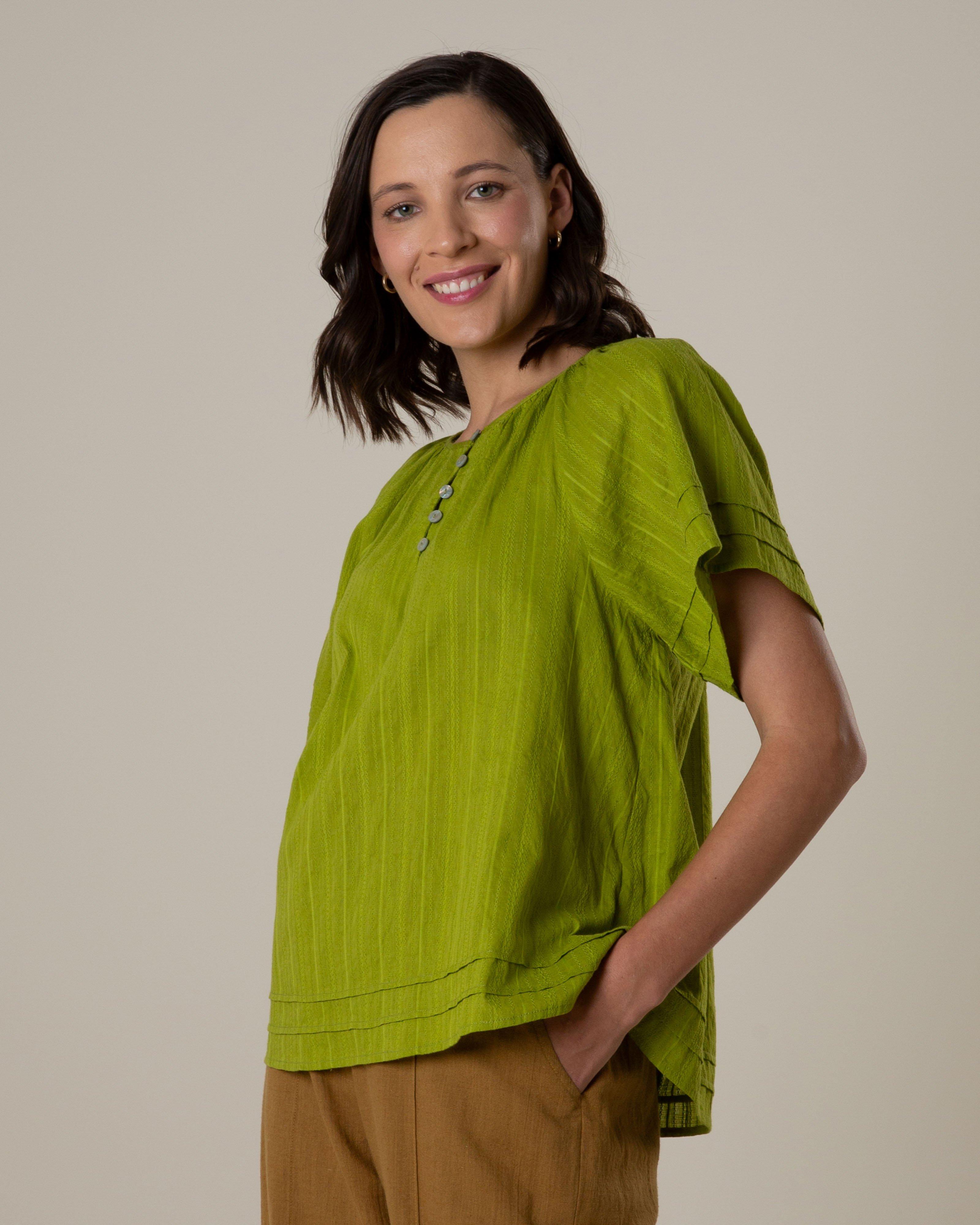 Rare Earth Women's Harper Blouse -  Sage